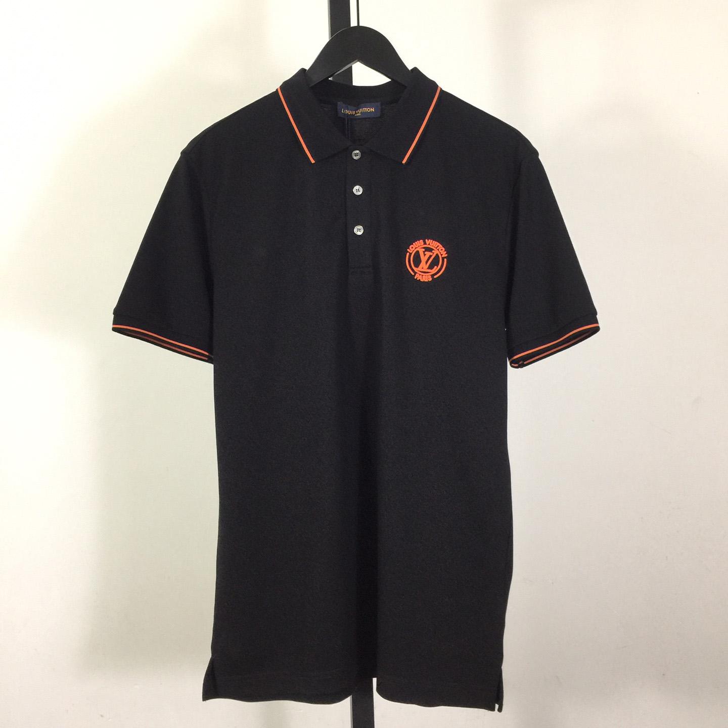 Louis Vuitton Short-Sleeved Cotton Polo Shirt    - DopestKickz