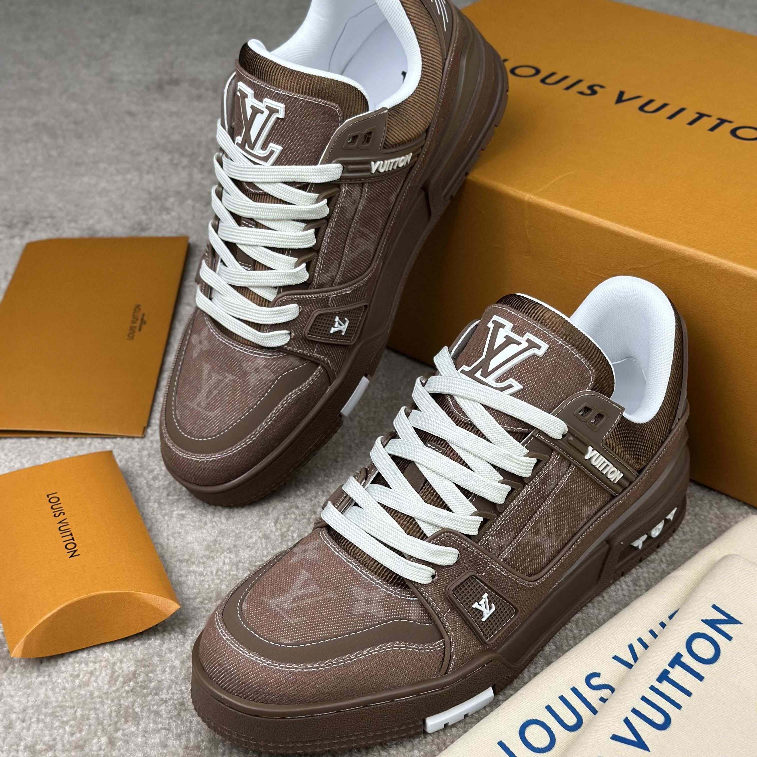 Louis Vuitton LV Trainer Sneaker   1AHT23 - DopestKickz