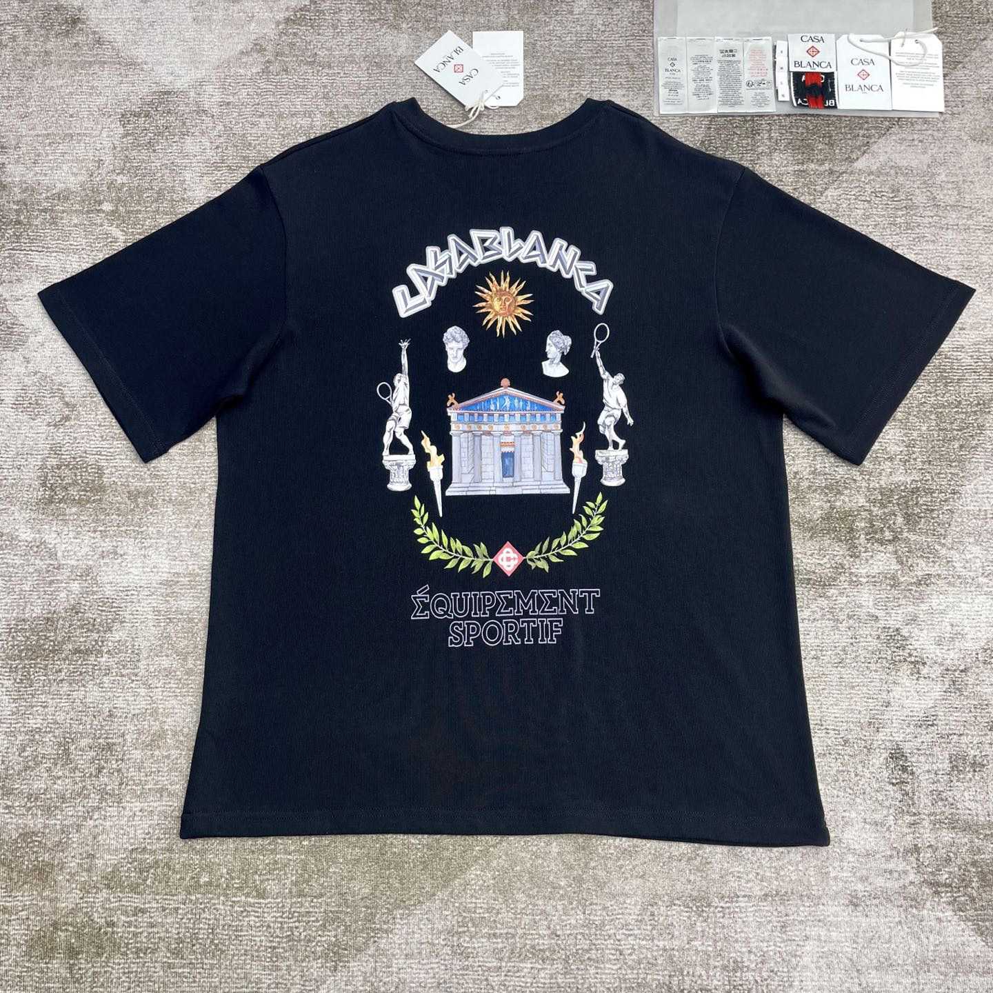 Casablanca Équipement Sportif T-shirt   C958 - DopestKickz