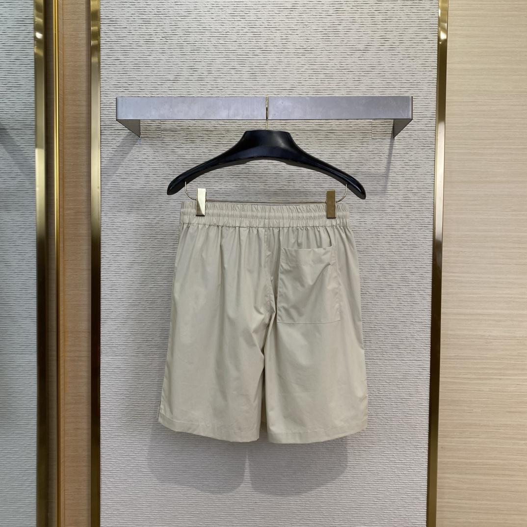 Burberry Knot Logo Cotton Shorts - DopestKickz