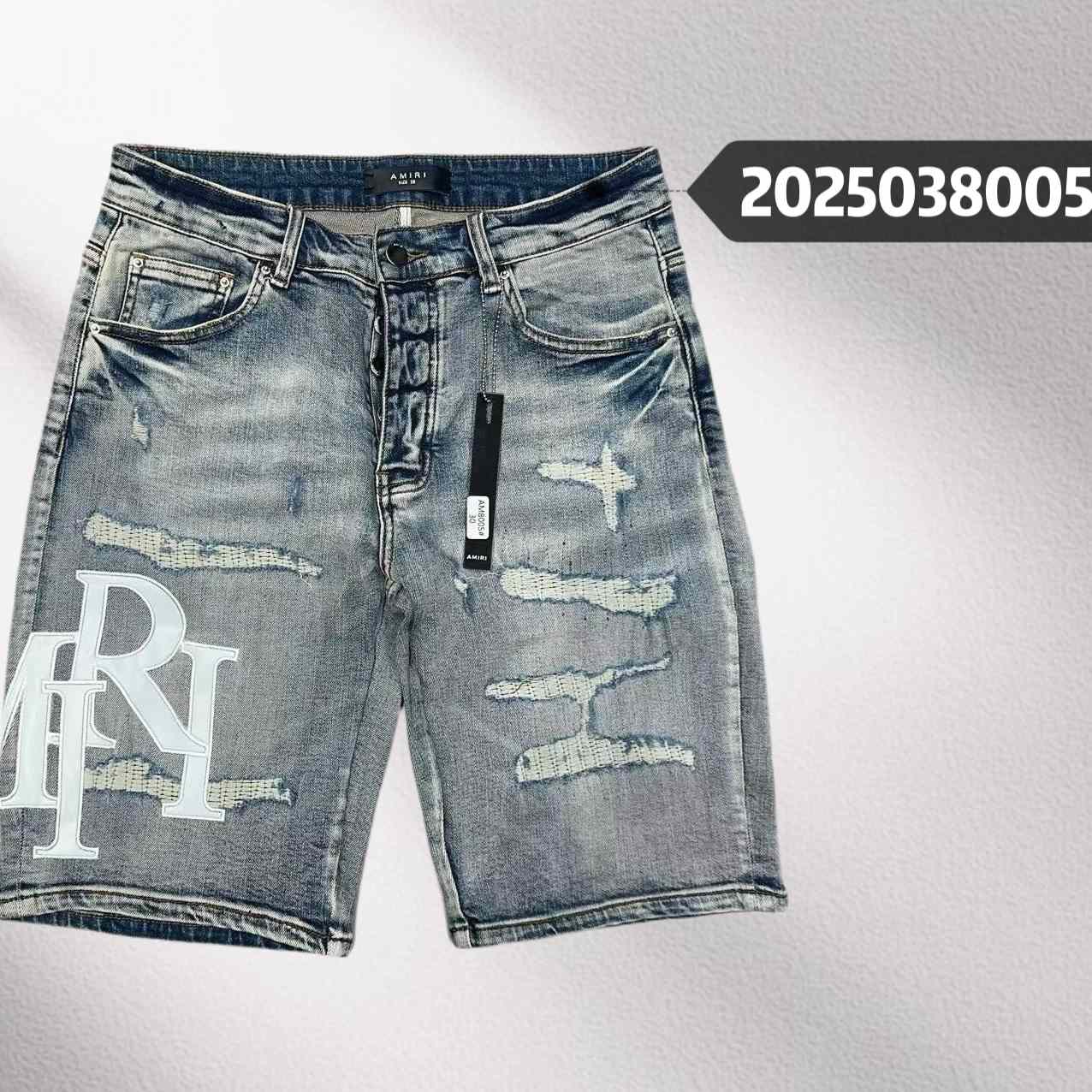 Amiri Denim Shorts     8005 - DopestKickz