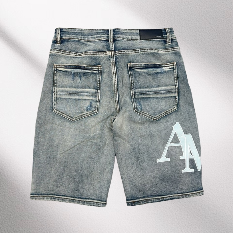 Amiri Denim Shorts     8005 - DopestKickz