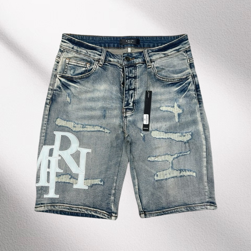 Amiri Denim Shorts     8005 - DopestKickz