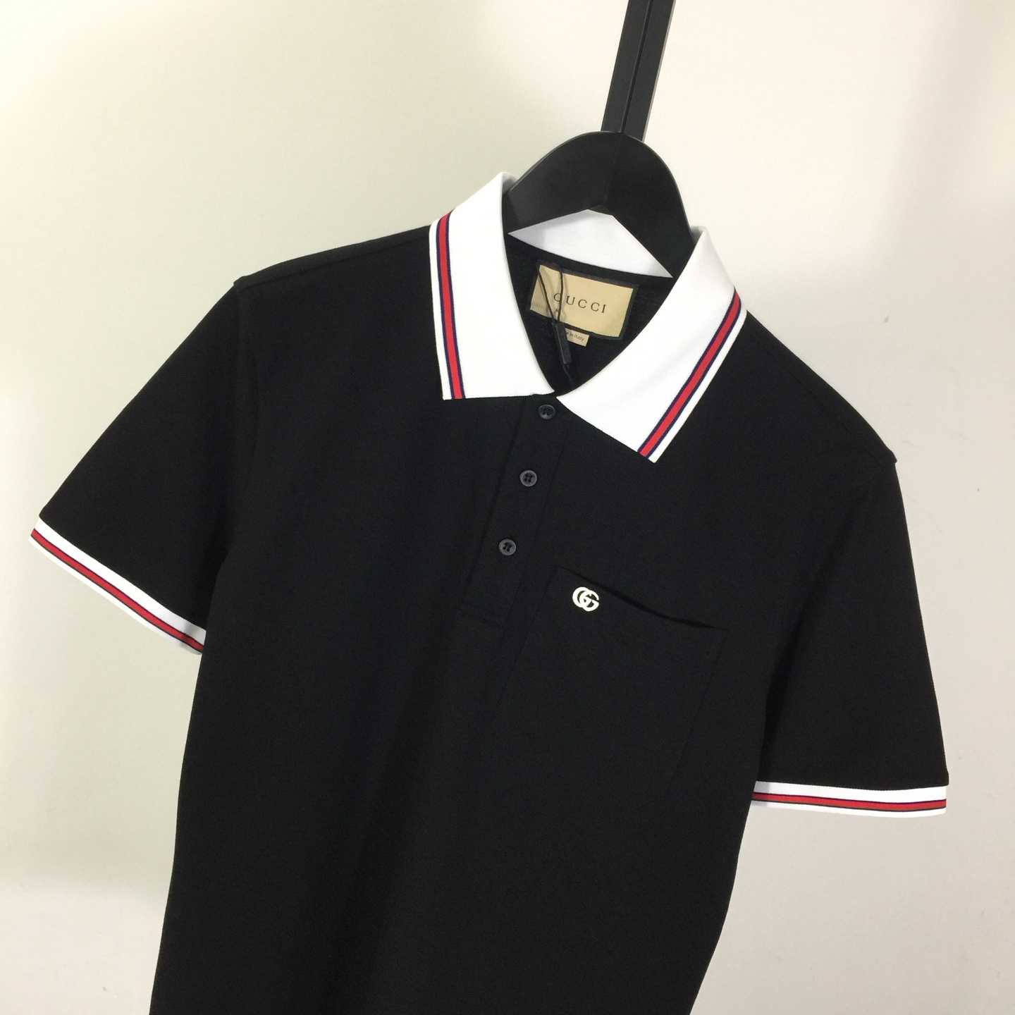 Gucci Polo Shirt With Double G - DopestKickz