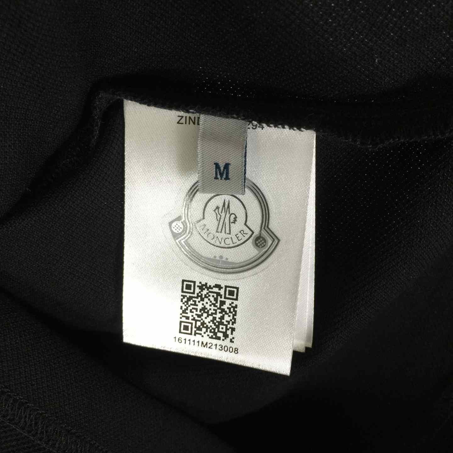 Moncler Logo Cotton Polo Shirt - DopestKickz