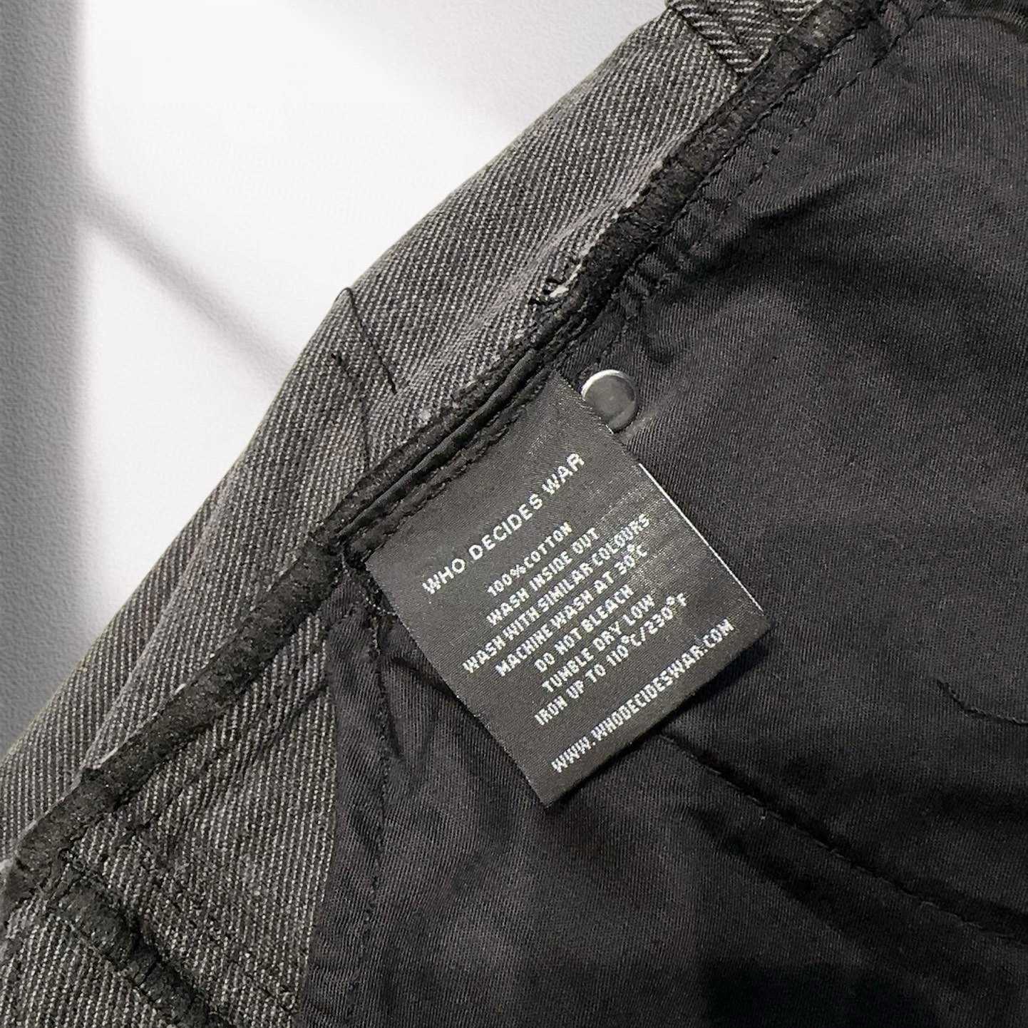 Who Decides War Denim Short 1399 - DopestKickz