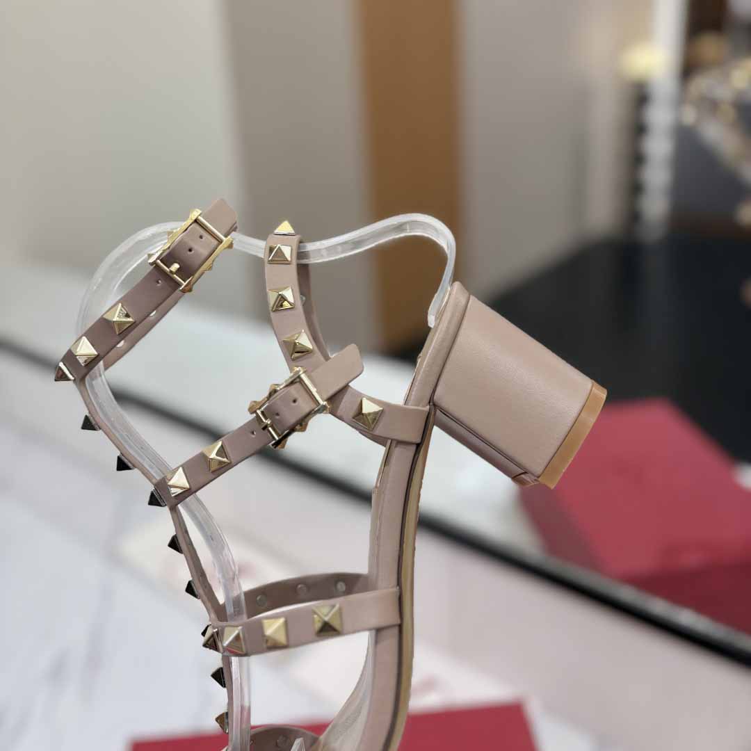Valent Garavani Rockstud 60mm ankle-strap Sandals - DopestKickz