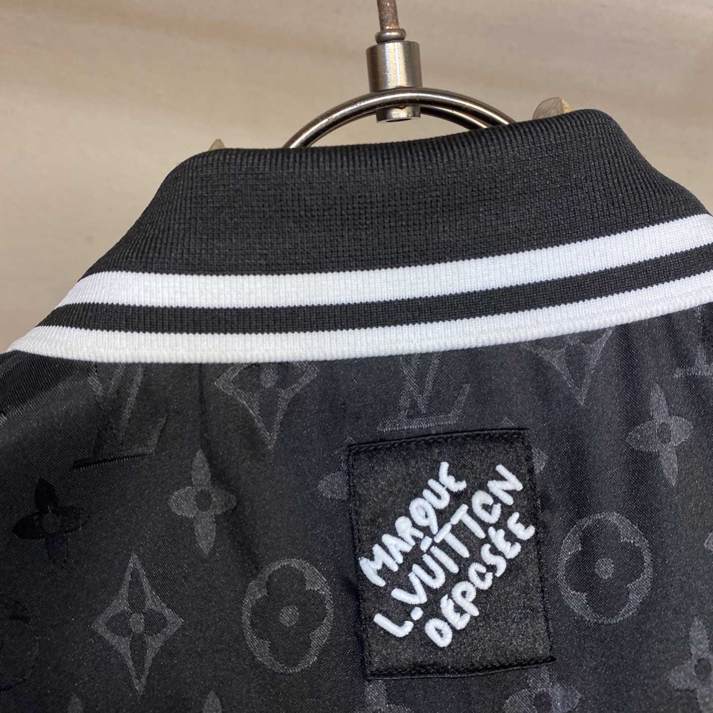 Louis Vuitton Monogram Moire Jacquard Short-Sleeved Silk Shirt   1AGTP7 - DopestKickz
