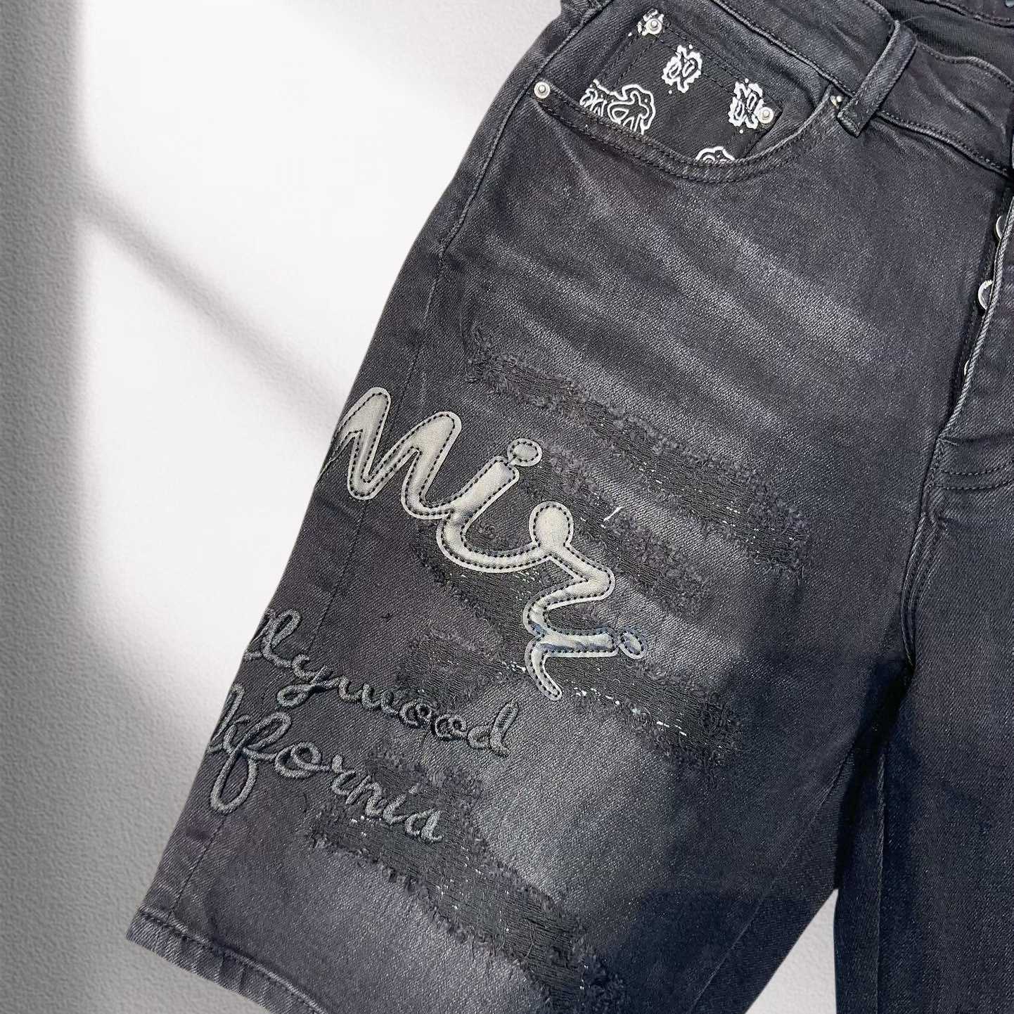 Amiri Denim Shorts     8010 - DopestKickz
