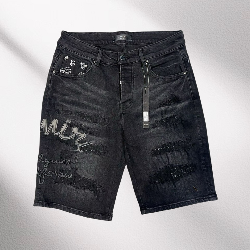Amiri Denim Shorts     8010 - DopestKickz