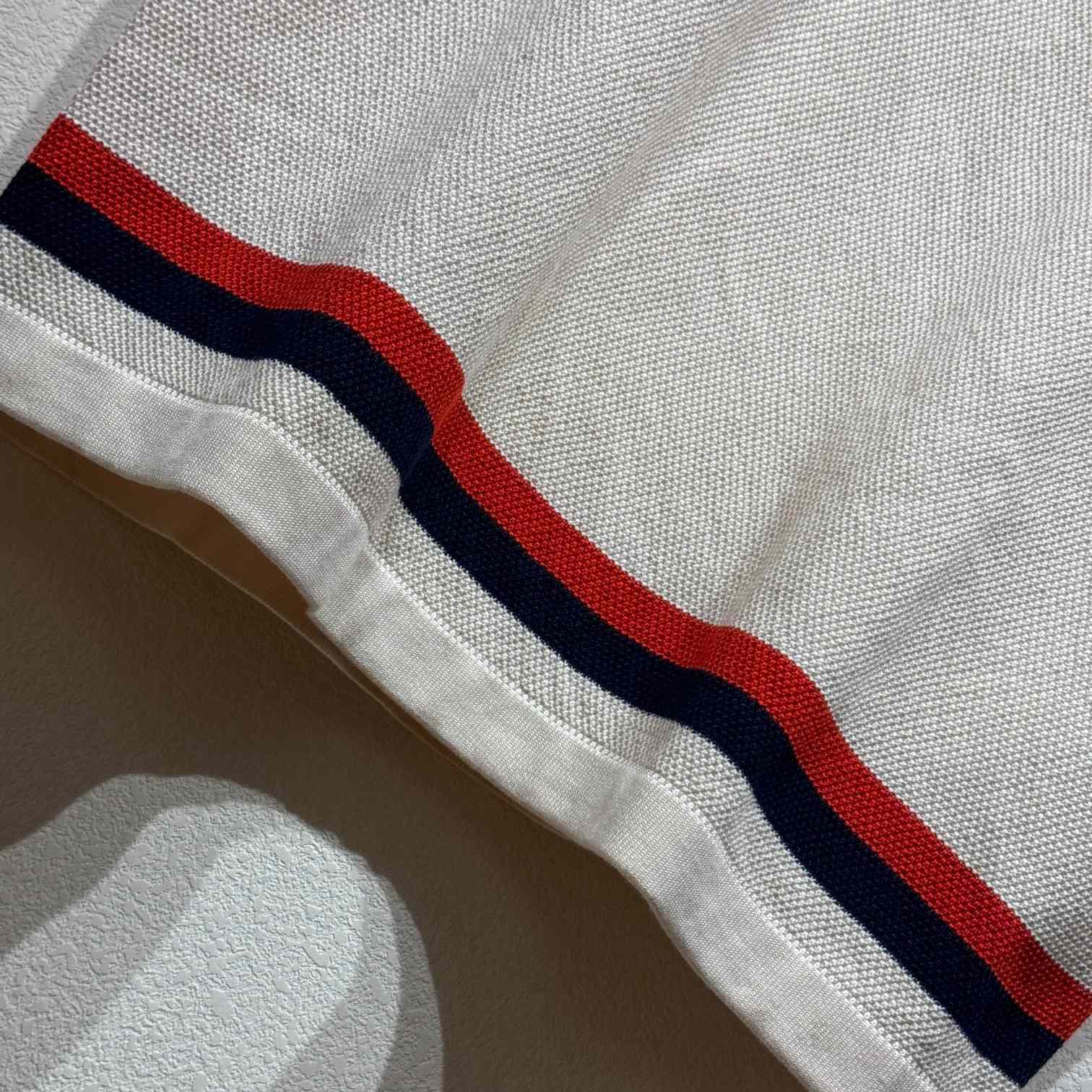 Gucci Knit Cotton Polo Shirt With Web - DopestKickz
