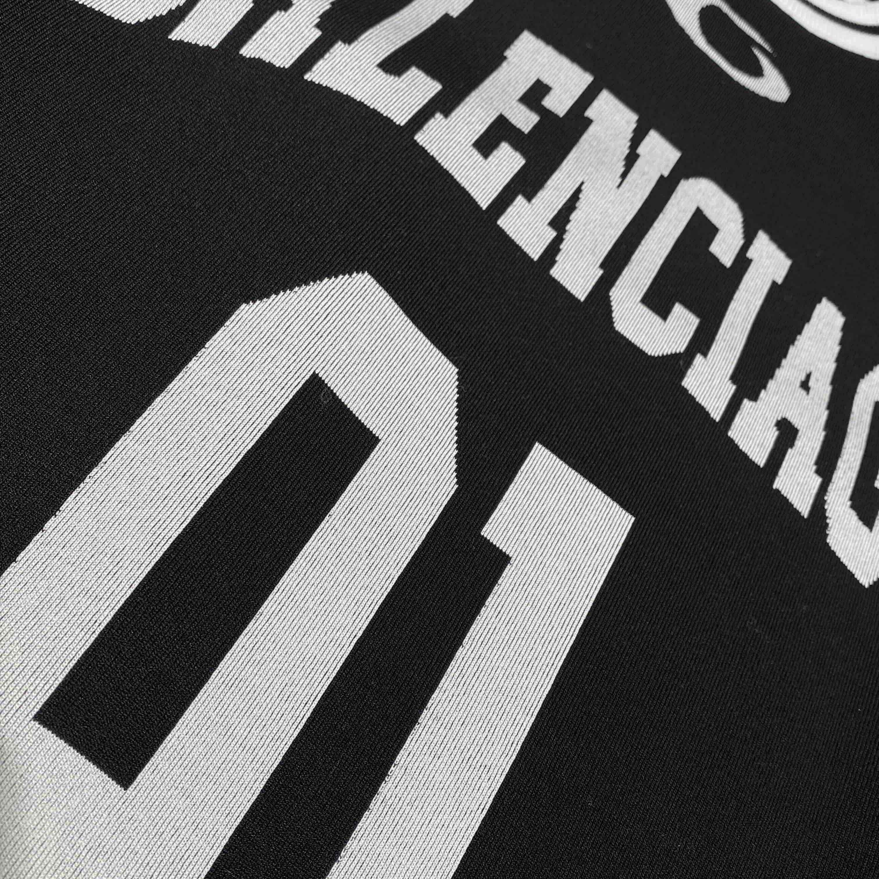 Balenciaga Basketball Series - Tank Top In Black And White  - DopestKickz