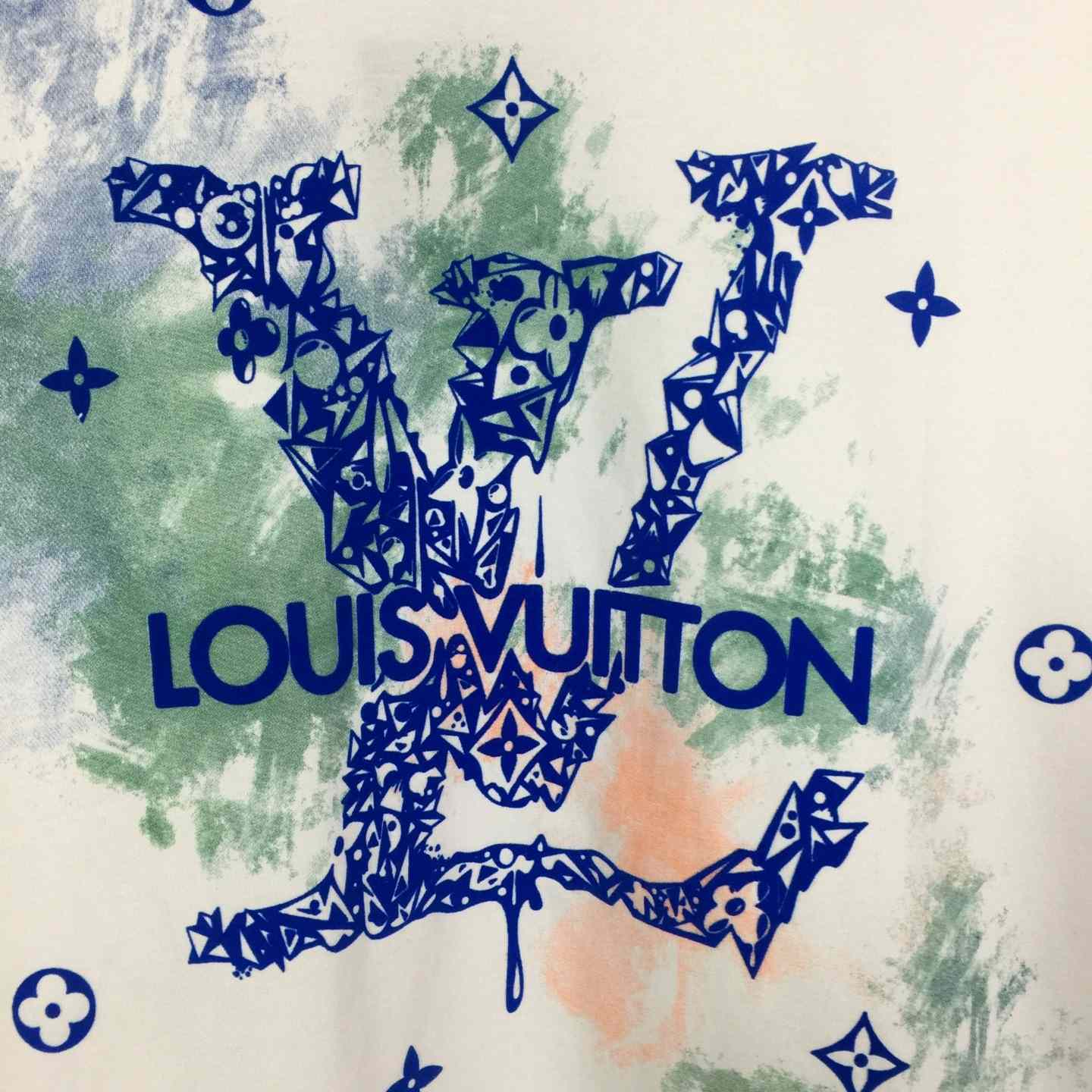 Louis Vuitton Tie - Dyed Cotton T-Shirt     - DopestKickz