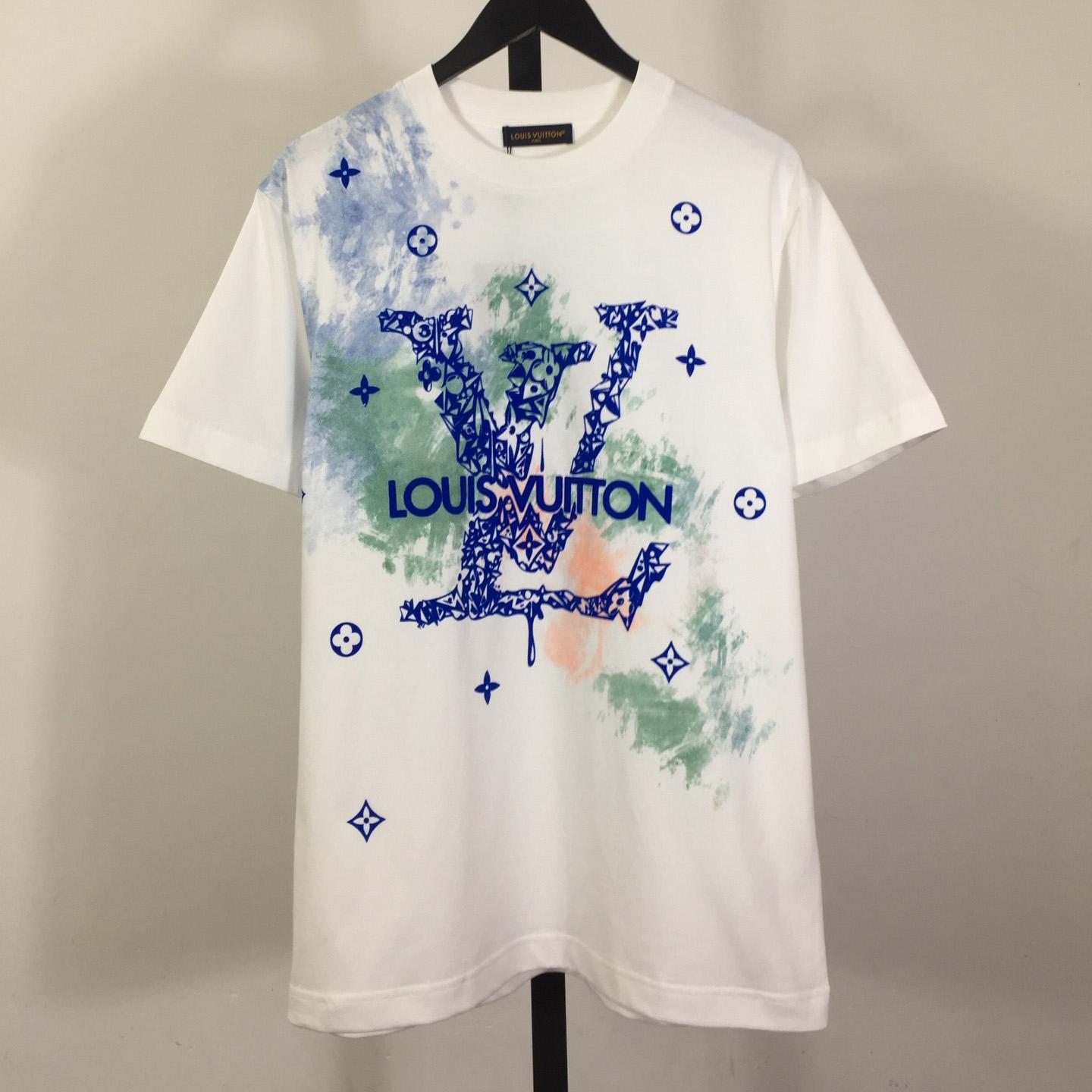 Louis Vuitton Tie - Dyed Cotton T-Shirt     - DopestKickz