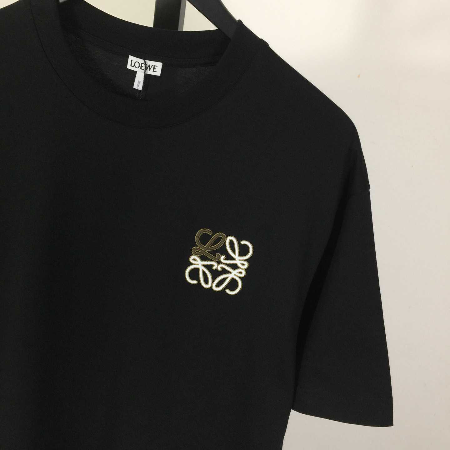 Loewe Loose Fit T-shirt In Cotton - DopestKickz