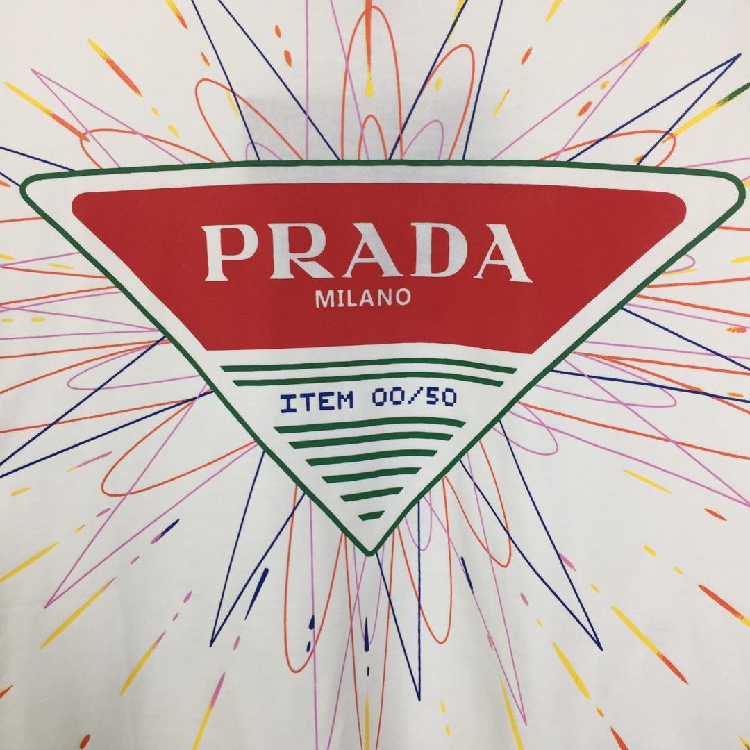 Prada Cotton T-Shirt - DopestKickz