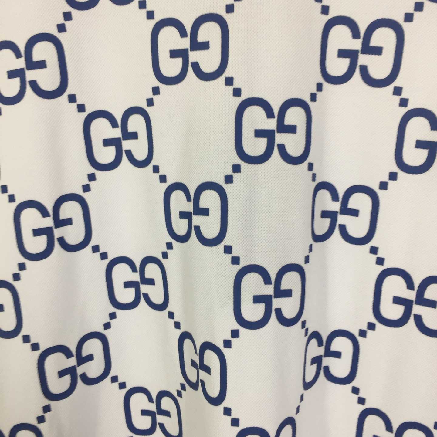 Gucci GG Jacquard Polo Shirt - DopestKickz