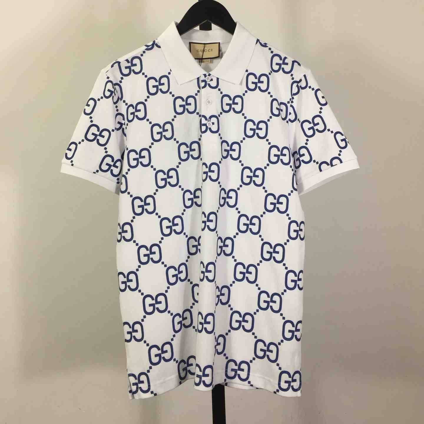 Gucci GG Jacquard Polo Shirt - DopestKickz