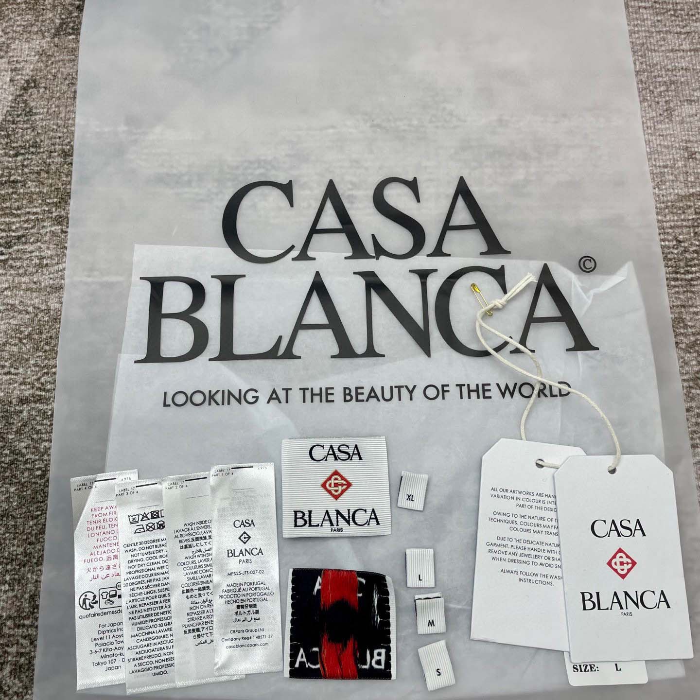 Casablanca Équipement Sportif T-shirt   C957 - DopestKickz