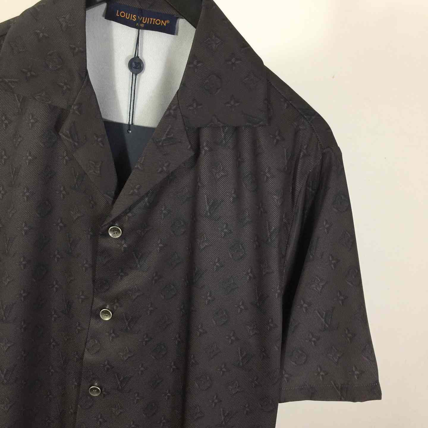 Louis Vuitton Printed Monogram Silk Shorts   1AHCD3 - DopestKickz