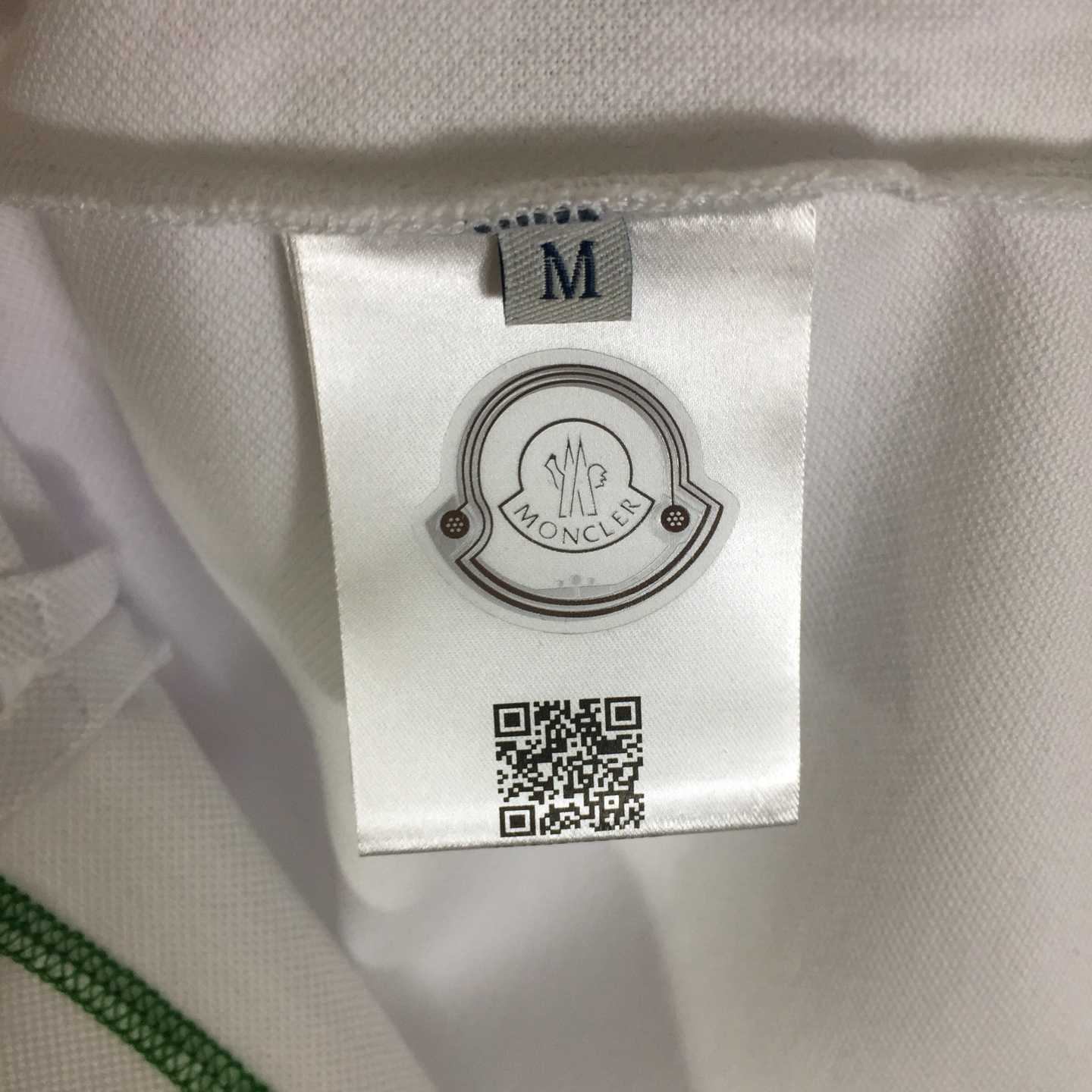 Moncler logo-patch Cotton Polo Shirt - DopestKickz