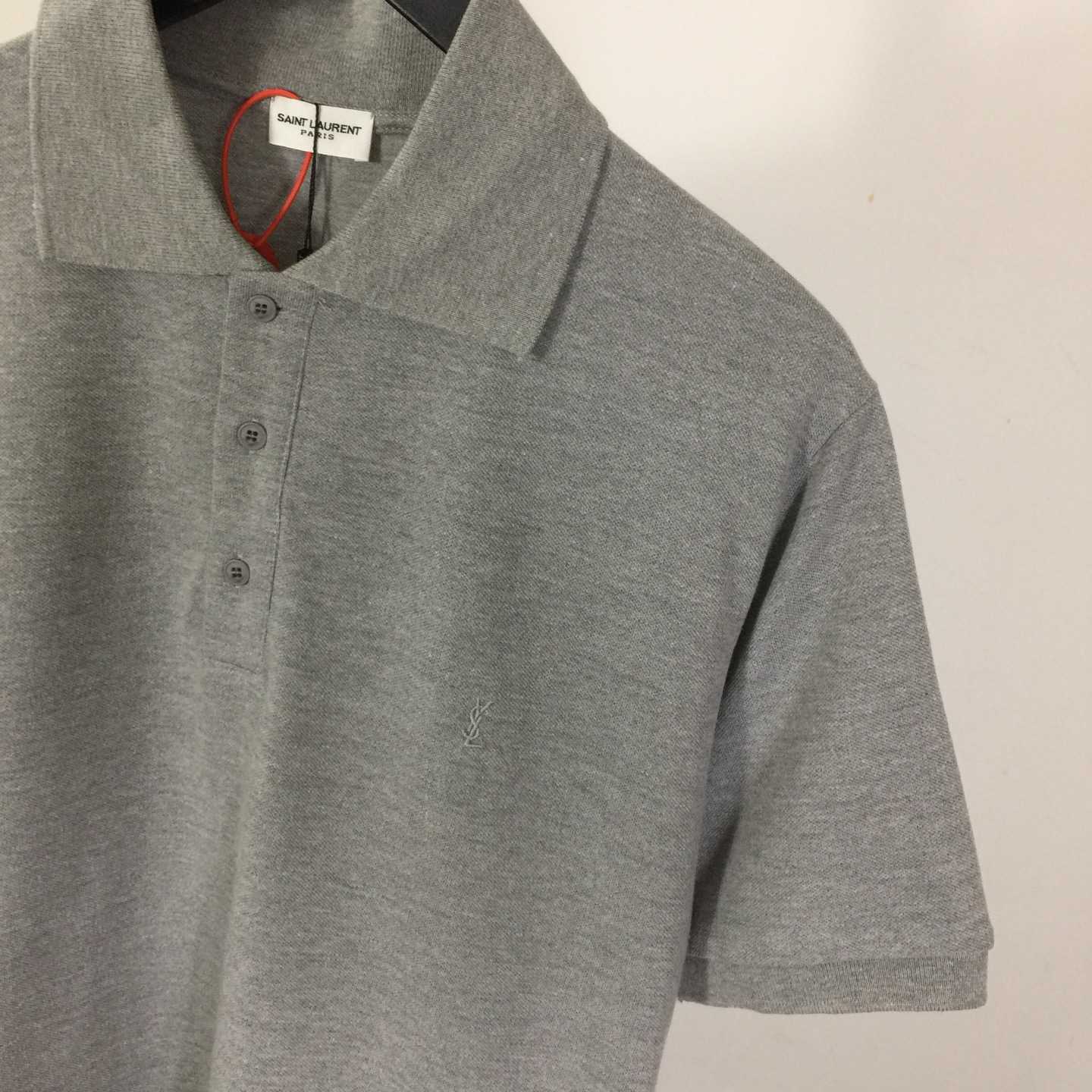 Saint Laurent Wool Knit Polo Top  - DopestKickz