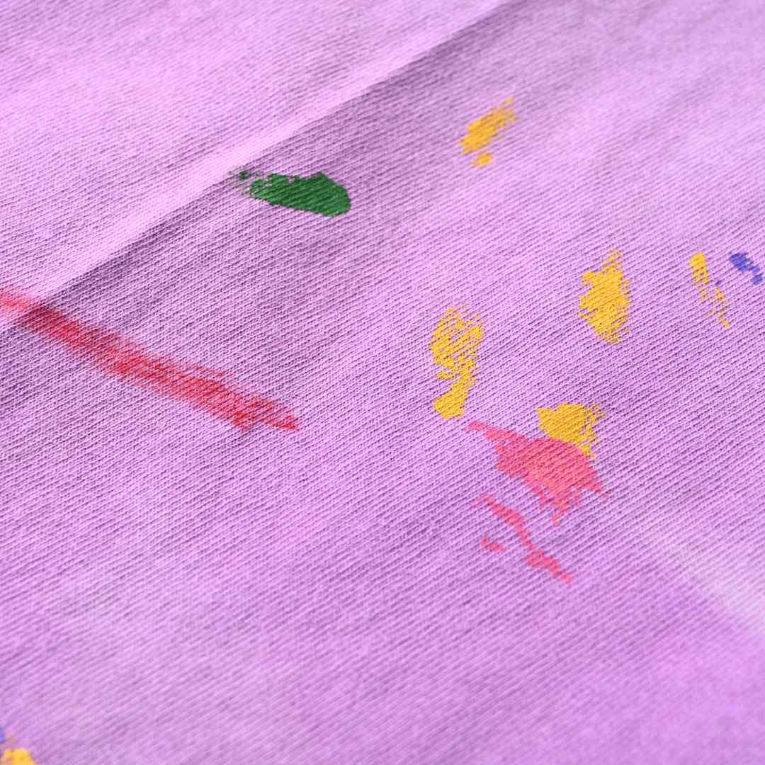 Gallery Dept. Vintage Logo Painted Tee 'Purple'  - DopestKickz