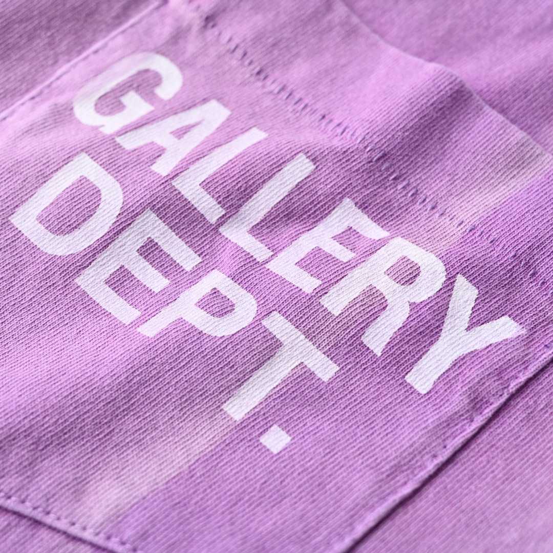 Gallery Dept. Vintage Logo Painted Tee 'Purple'  - DopestKickz