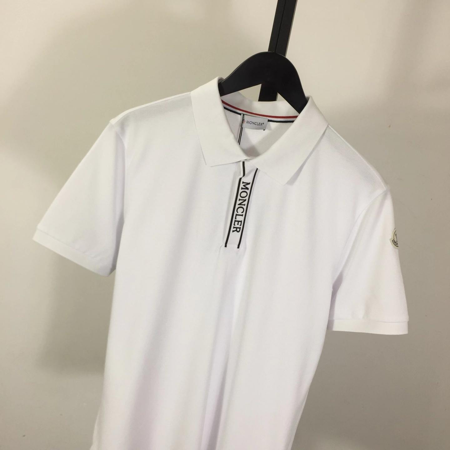 Moncler Tipped Cotton Piqué Polo - DopestKickz