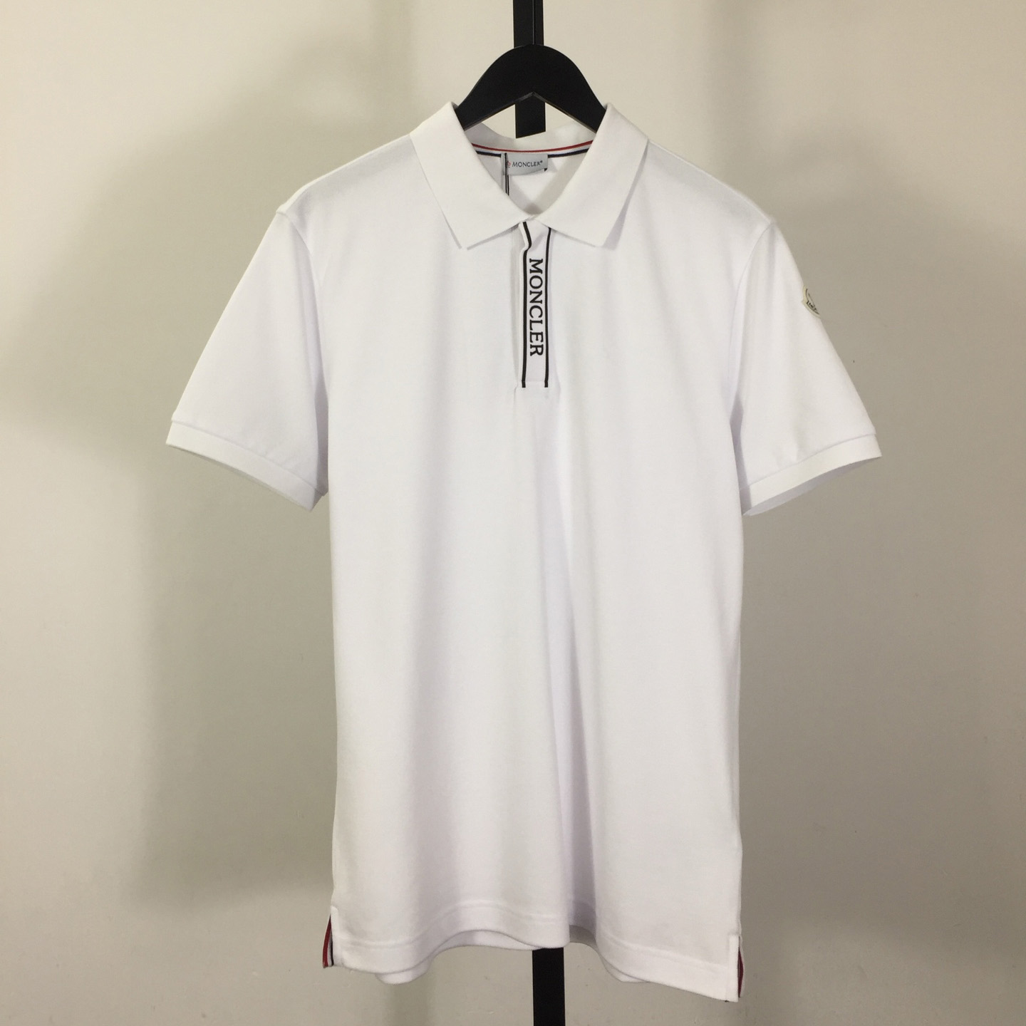 Moncler Tipped Cotton Piqué Polo - DopestKickz