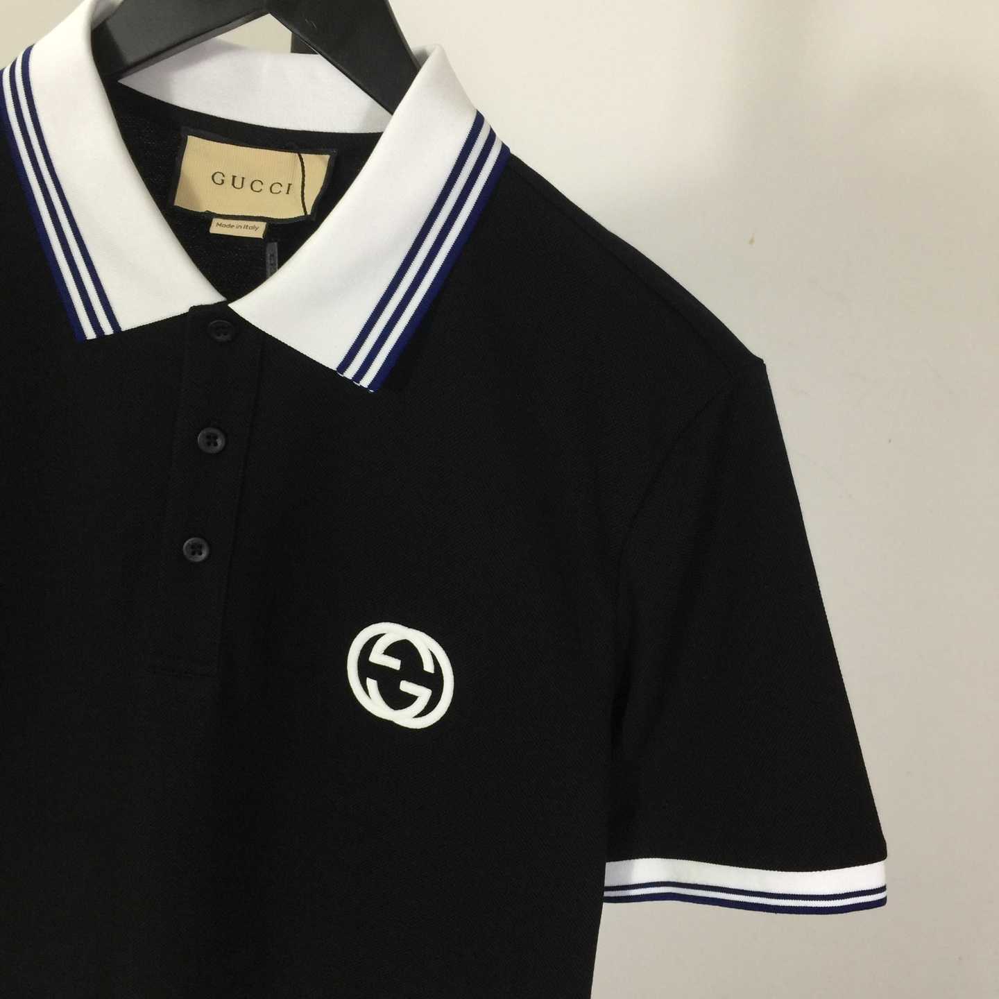 Gucci Interlocking G piqué polo shirt - DopestKickz