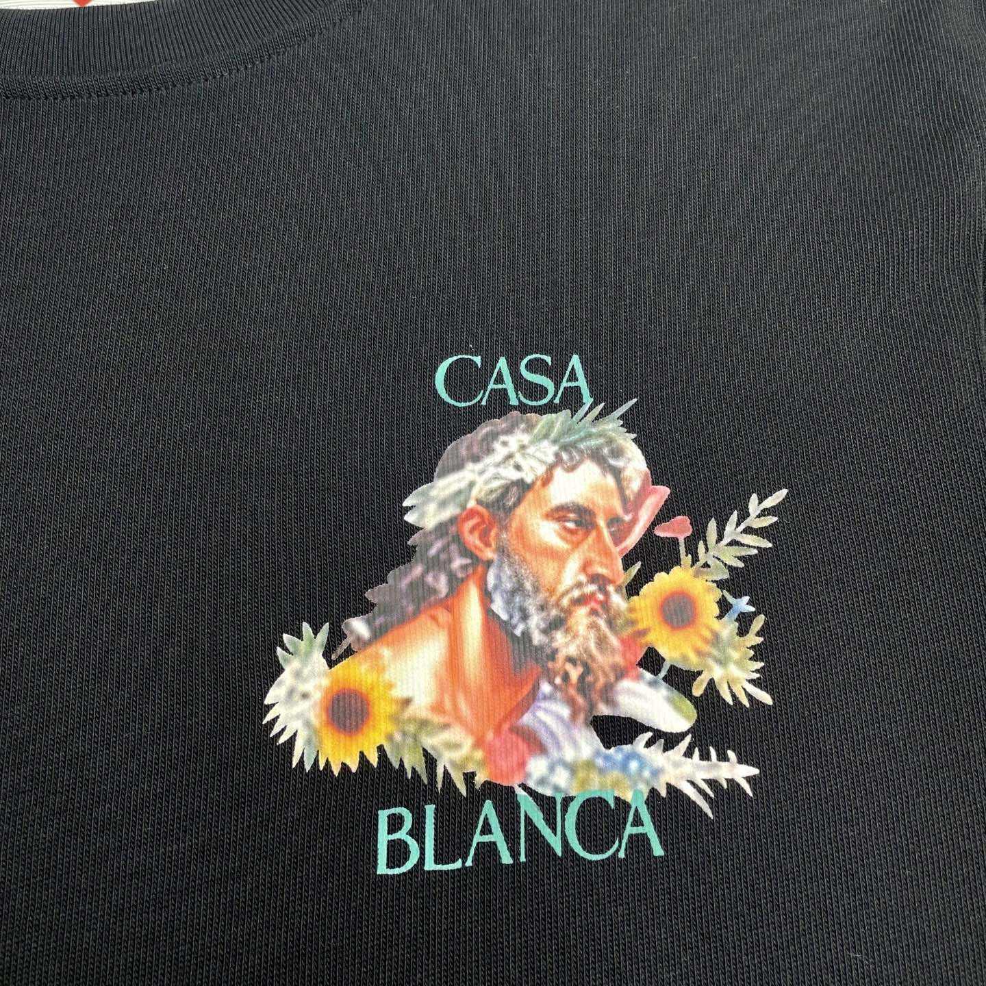 Casablanca printed T-shirt   C949 - DopestKickz
