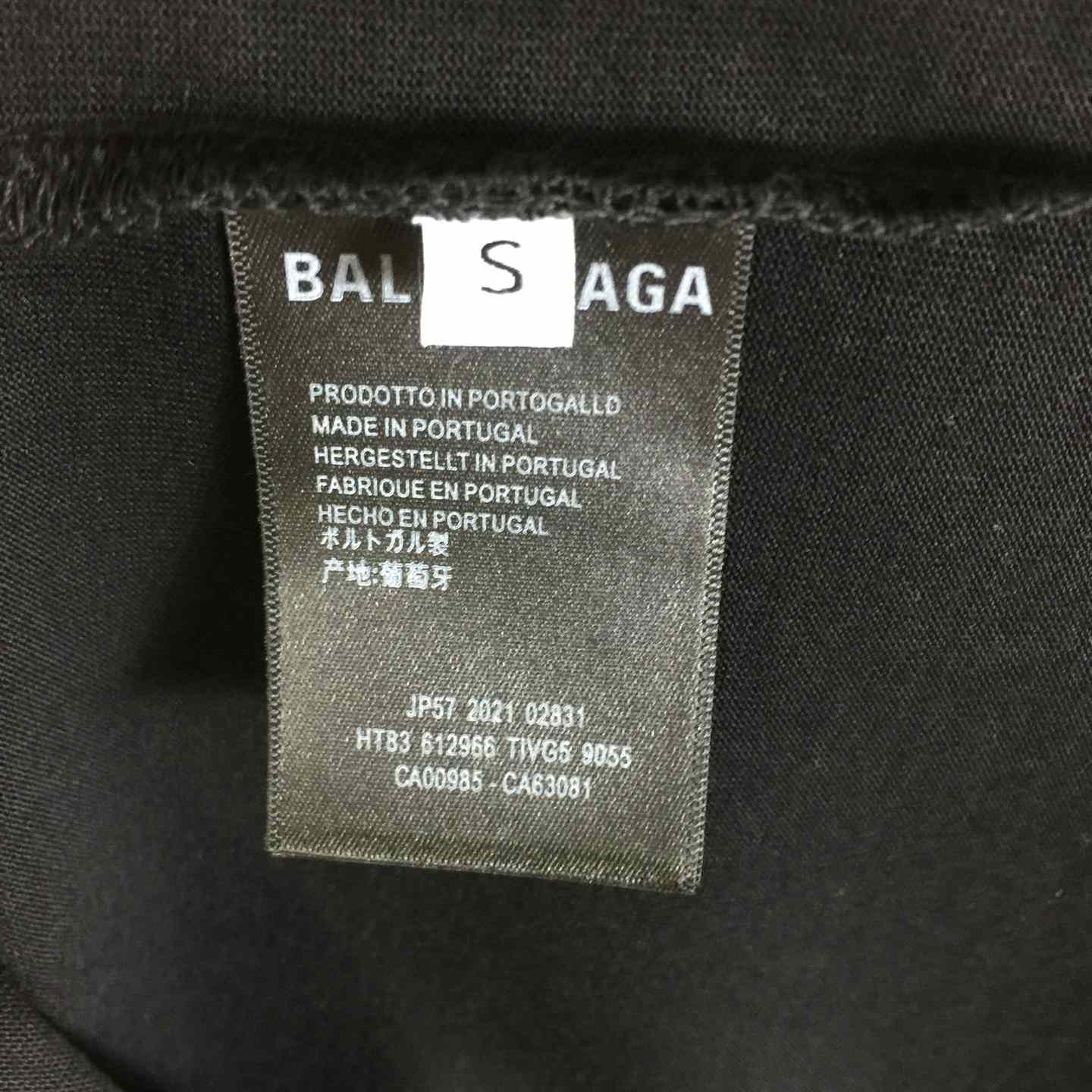 Balenciaga Activewear Cotton T-Shirt - DopestKickz