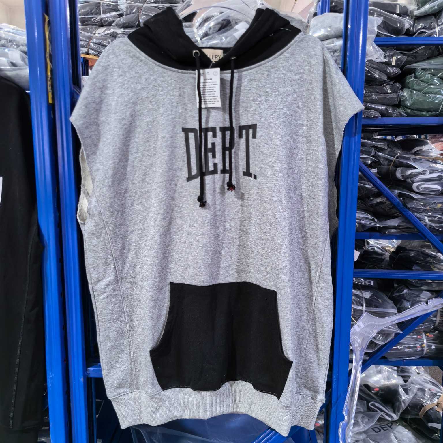 Gallery Dept. GYM Cut Off Hoodie - DopestKickz