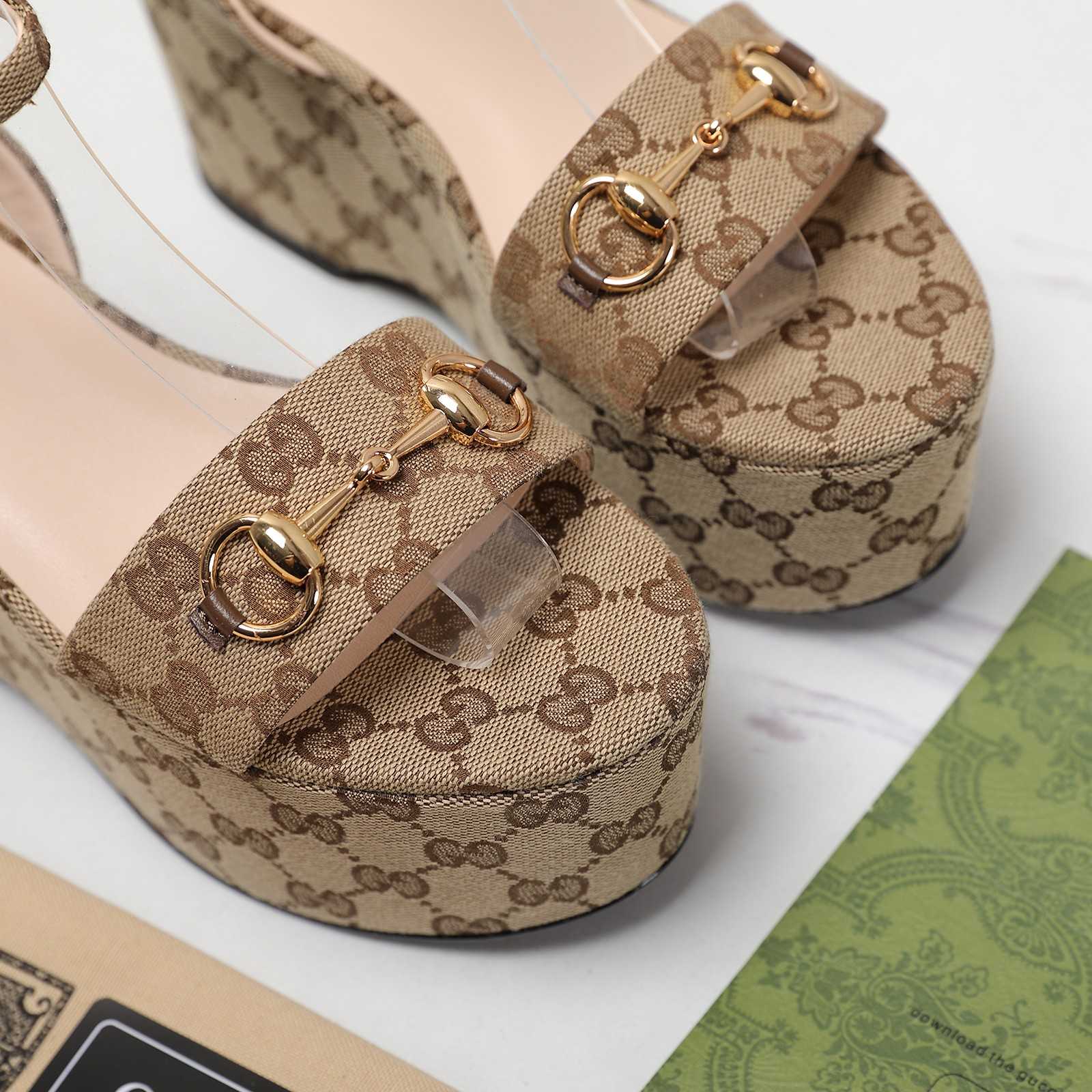 Gucci Women's Horsebit flatform Sandal - DopestKickz