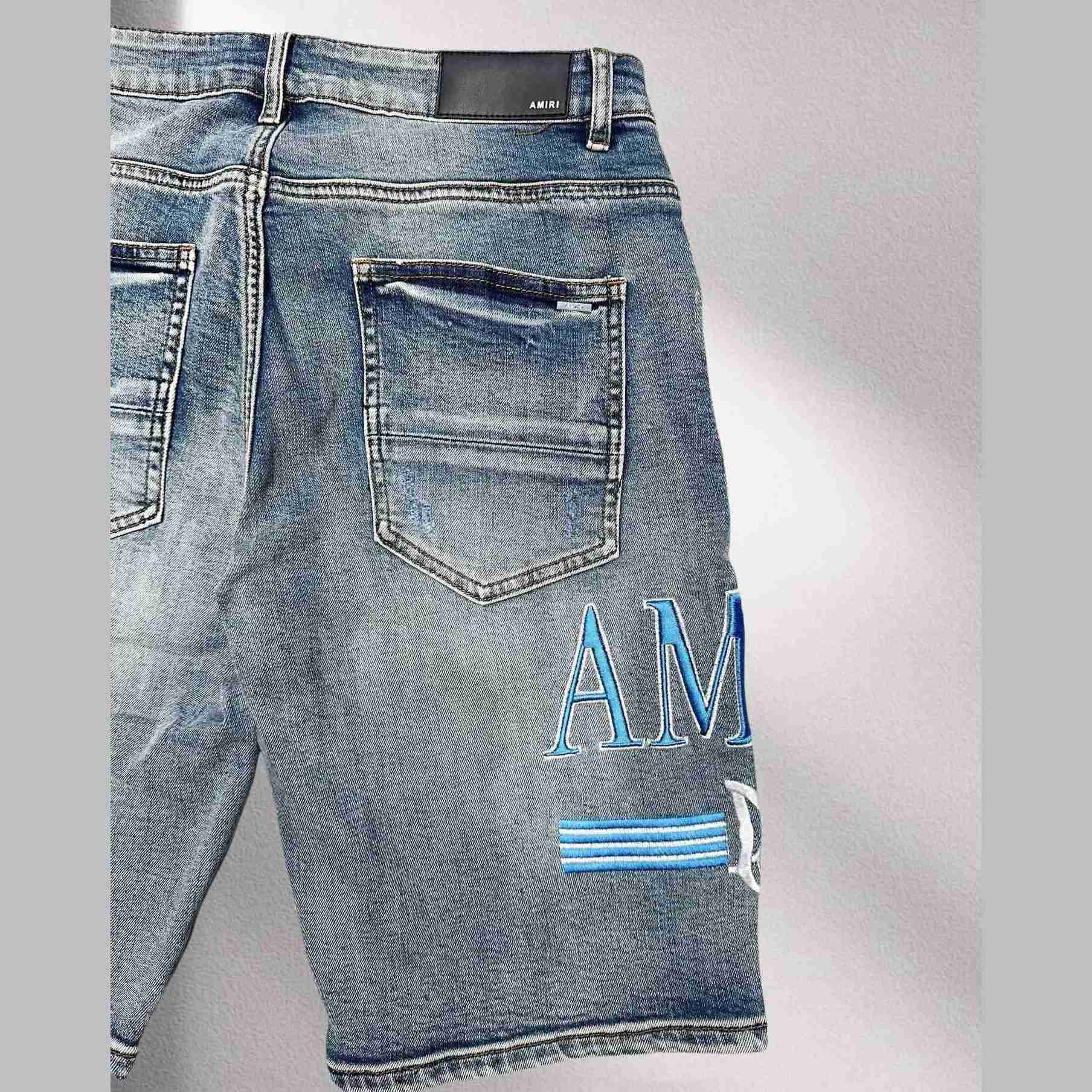 Amiri Denim Shorts     8007 - DopestKickz
