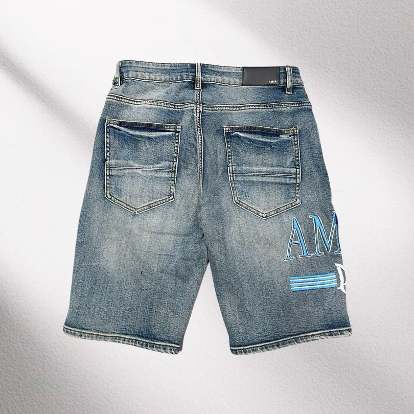 Amiri Denim Shorts     8007 - DopestKickz