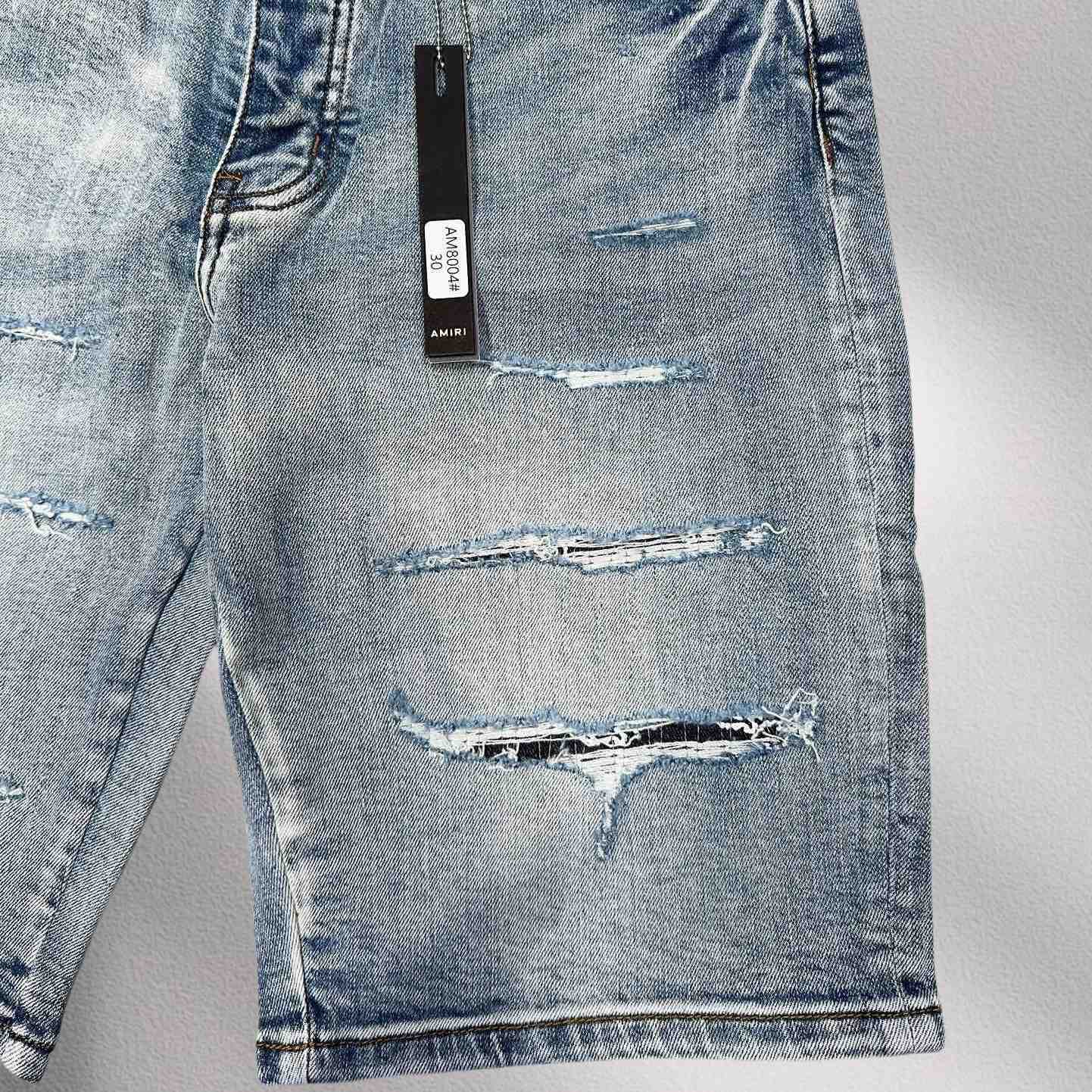 Amiri Denim Shorts     8004 - DopestKickz