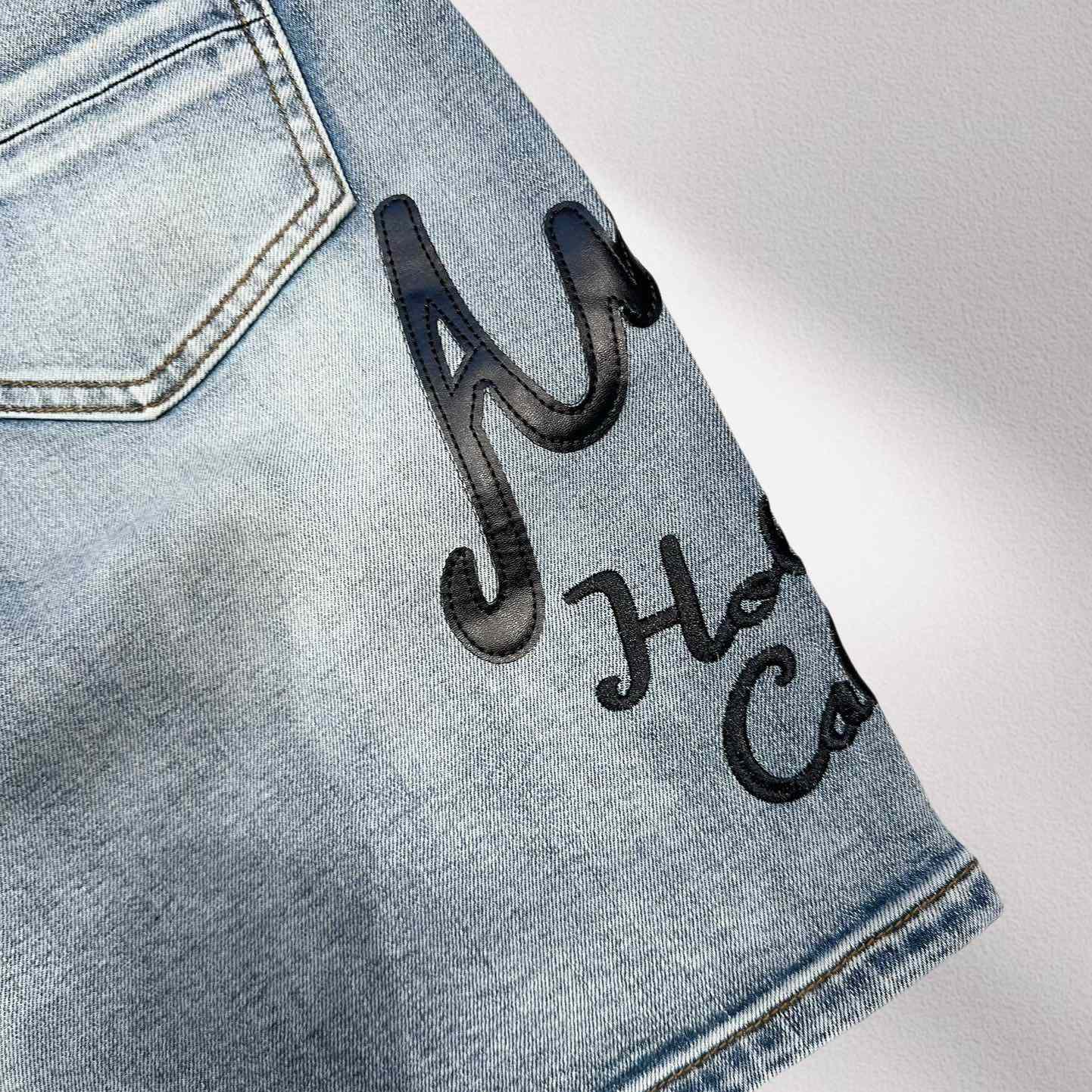 Amiri Denim Shorts     8004 - DopestKickz