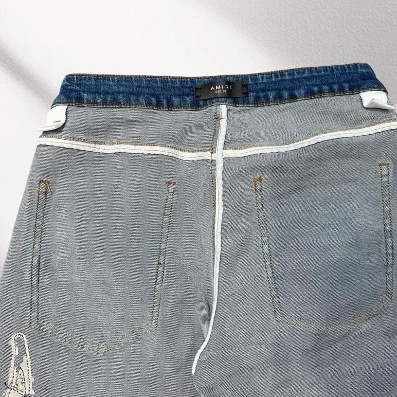 Amiri Denim Shorts     8004 - DopestKickz