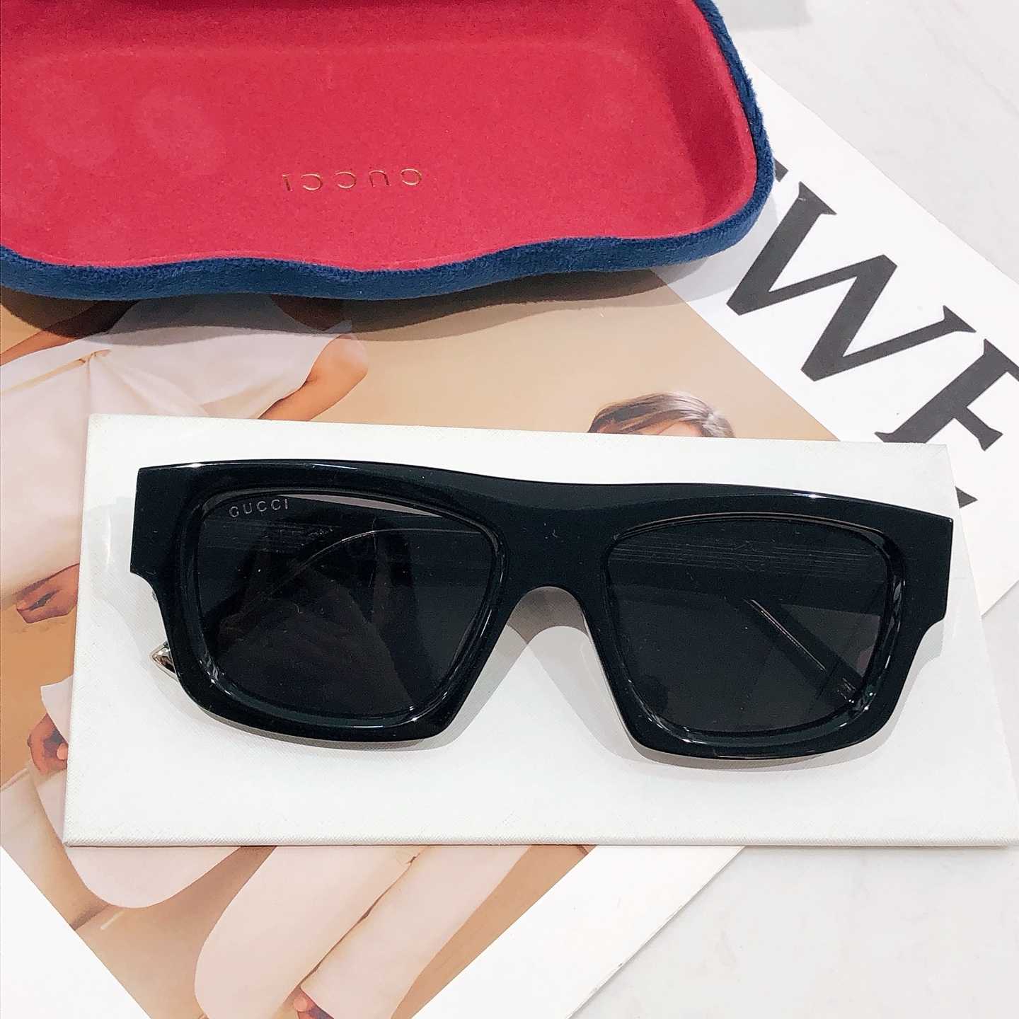 Gucci Rectangular Frame Sunglasses  GG1926s - DopestKickz