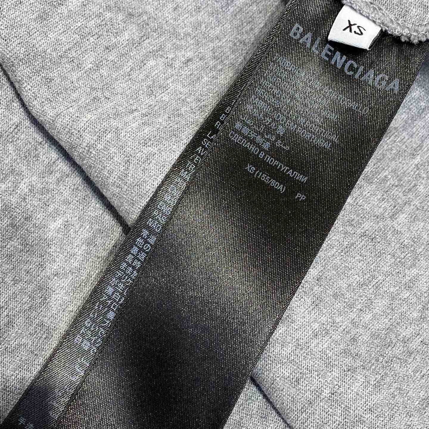 Balenciaga New Tape Type TR T-Shirt Medium Fit In Grey  - DopestKickz