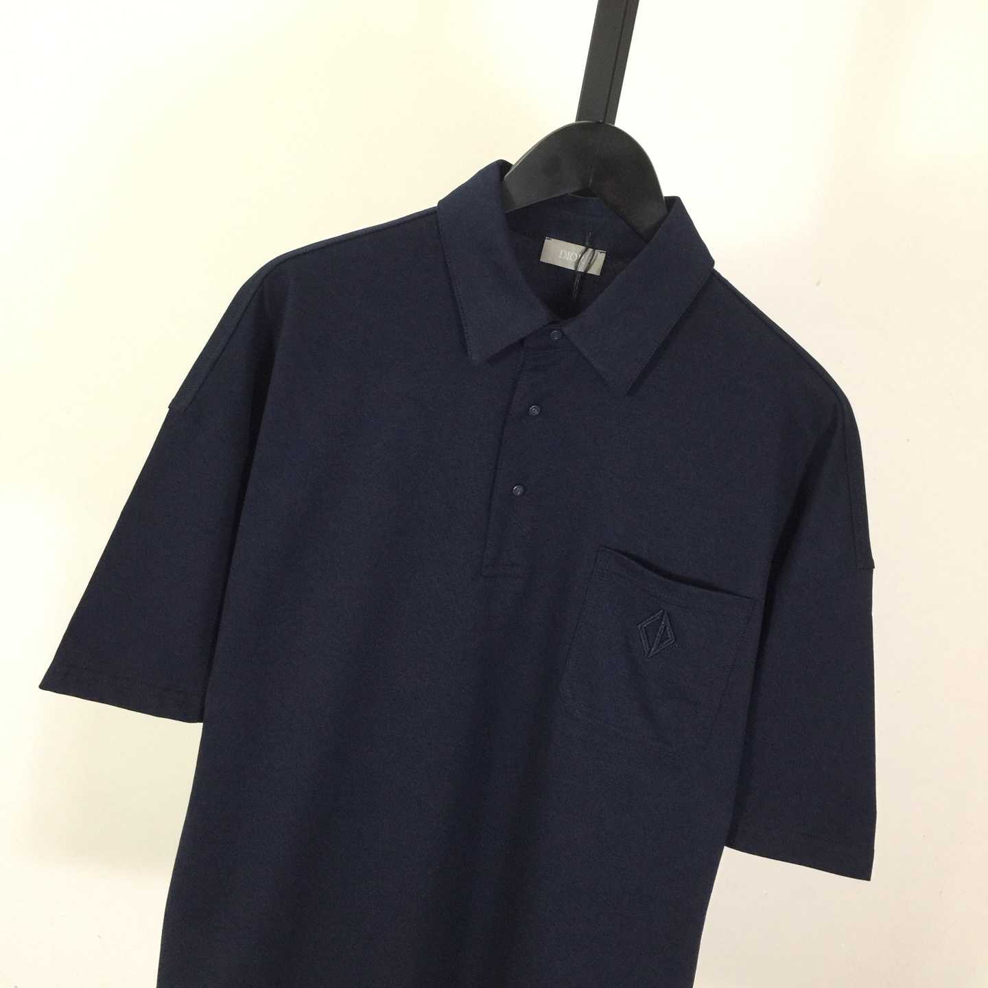 Dior CD Diamond Polo Shirt - DopestKickz