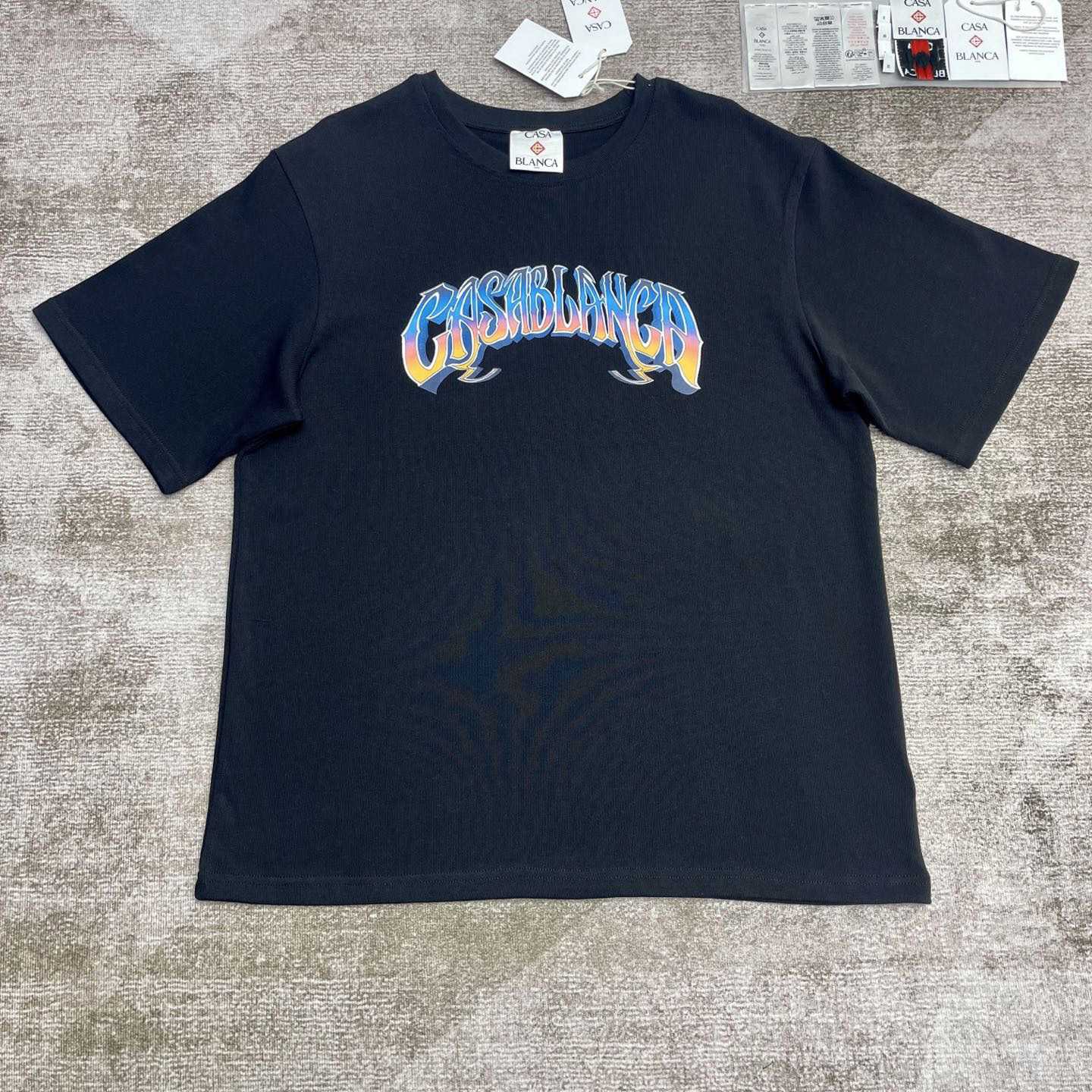 Casablanca Faded-logo T-shirt  C987 - DopestKickz