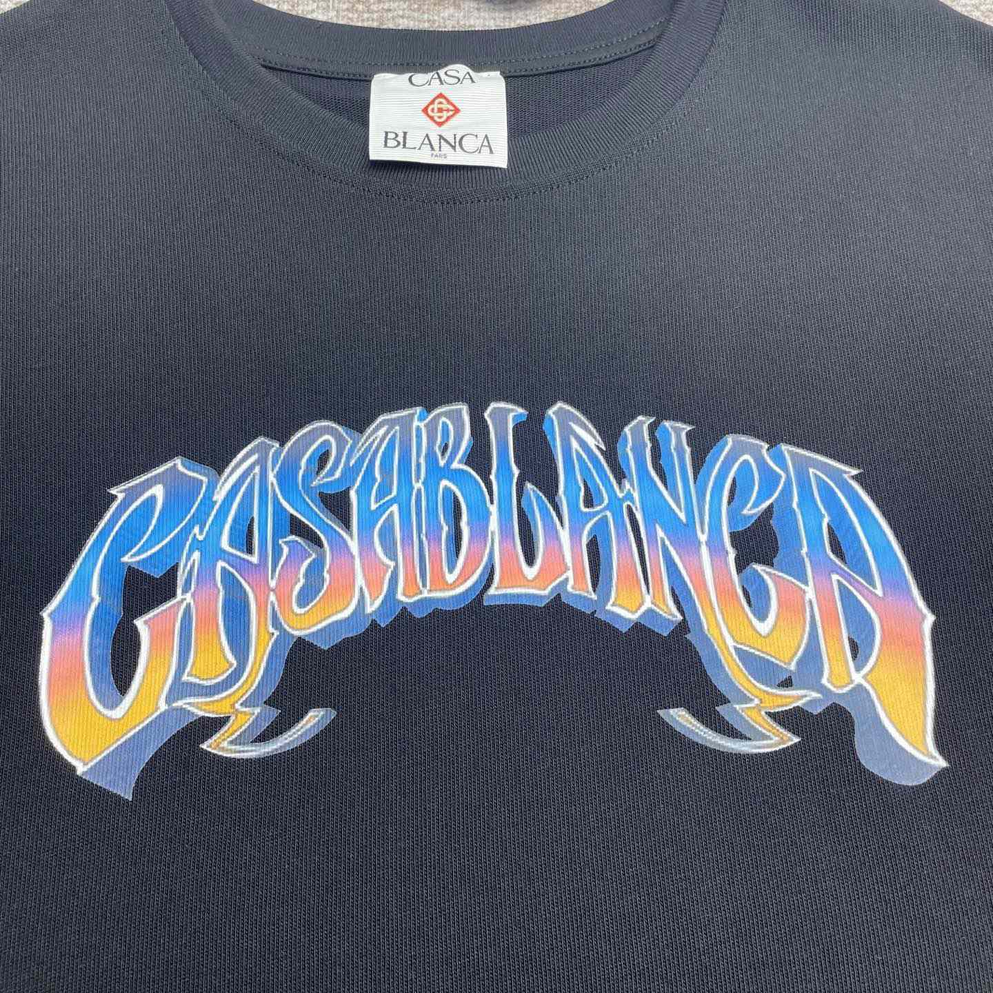 Casablanca Faded-logo T-shirt  C987 - DopestKickz