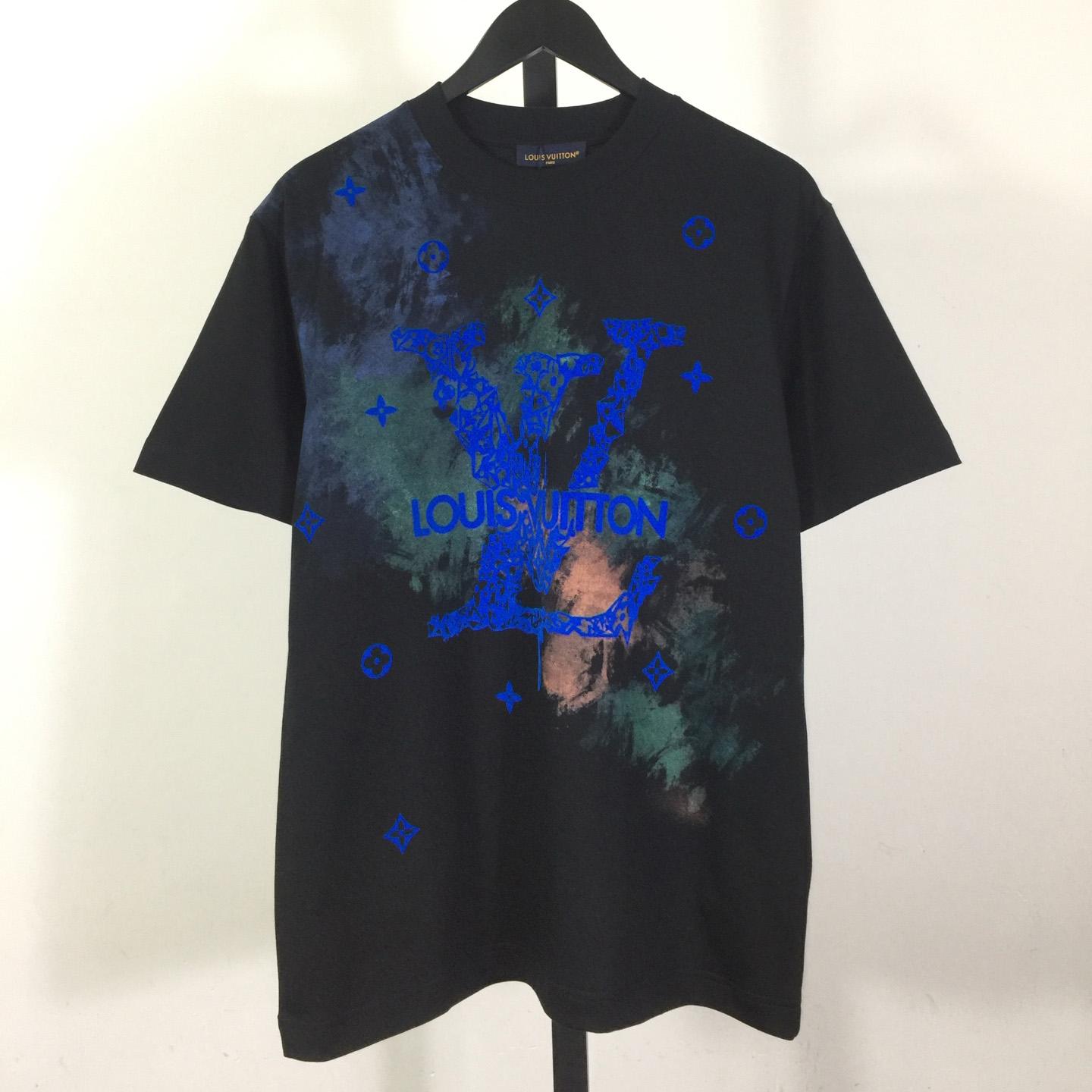 Louis Vuitton Tie - Dyed Cotton T-Shirt     - DopestKickz