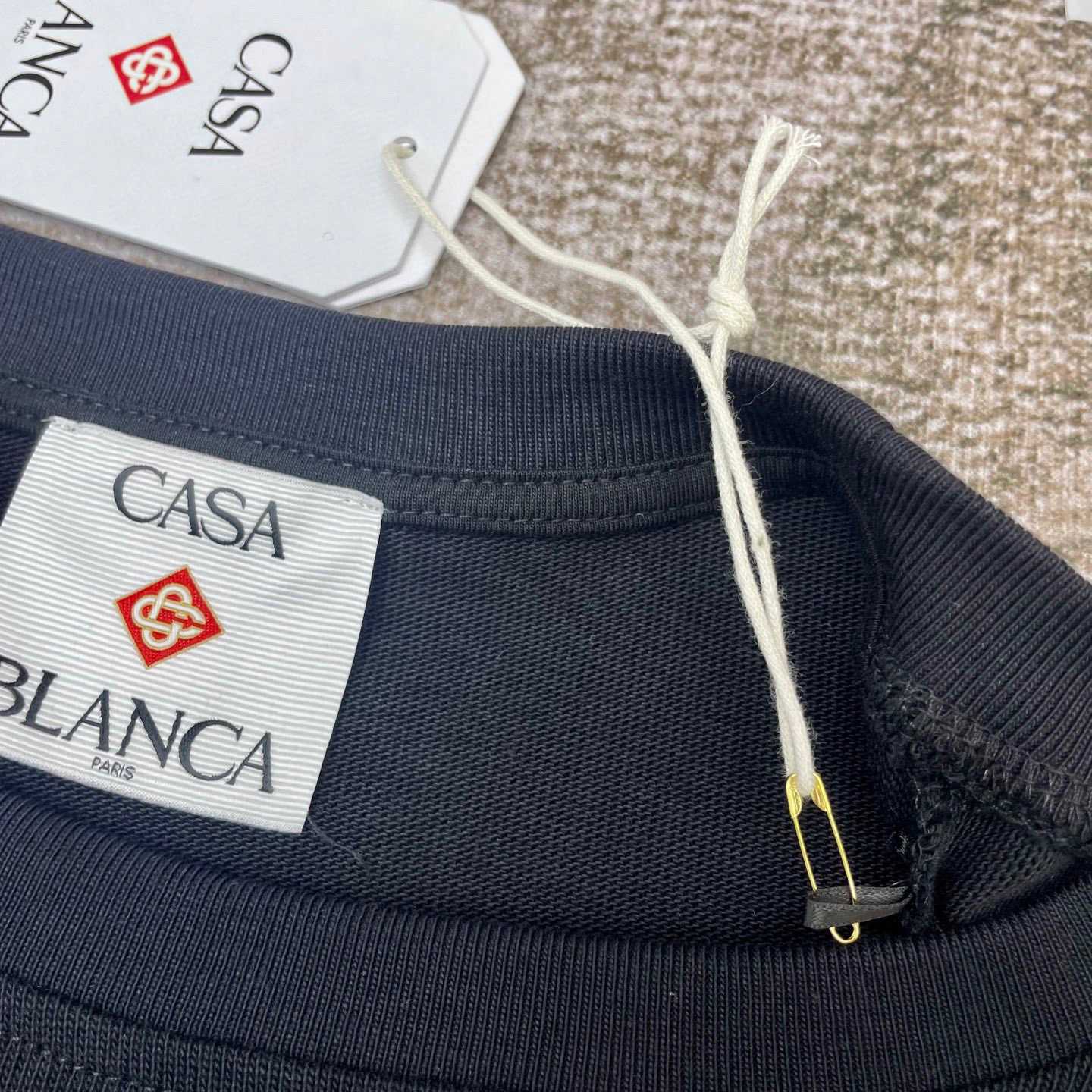 Casablanca Tennis Club Icon T-Shirt   C997 - DopestKickz