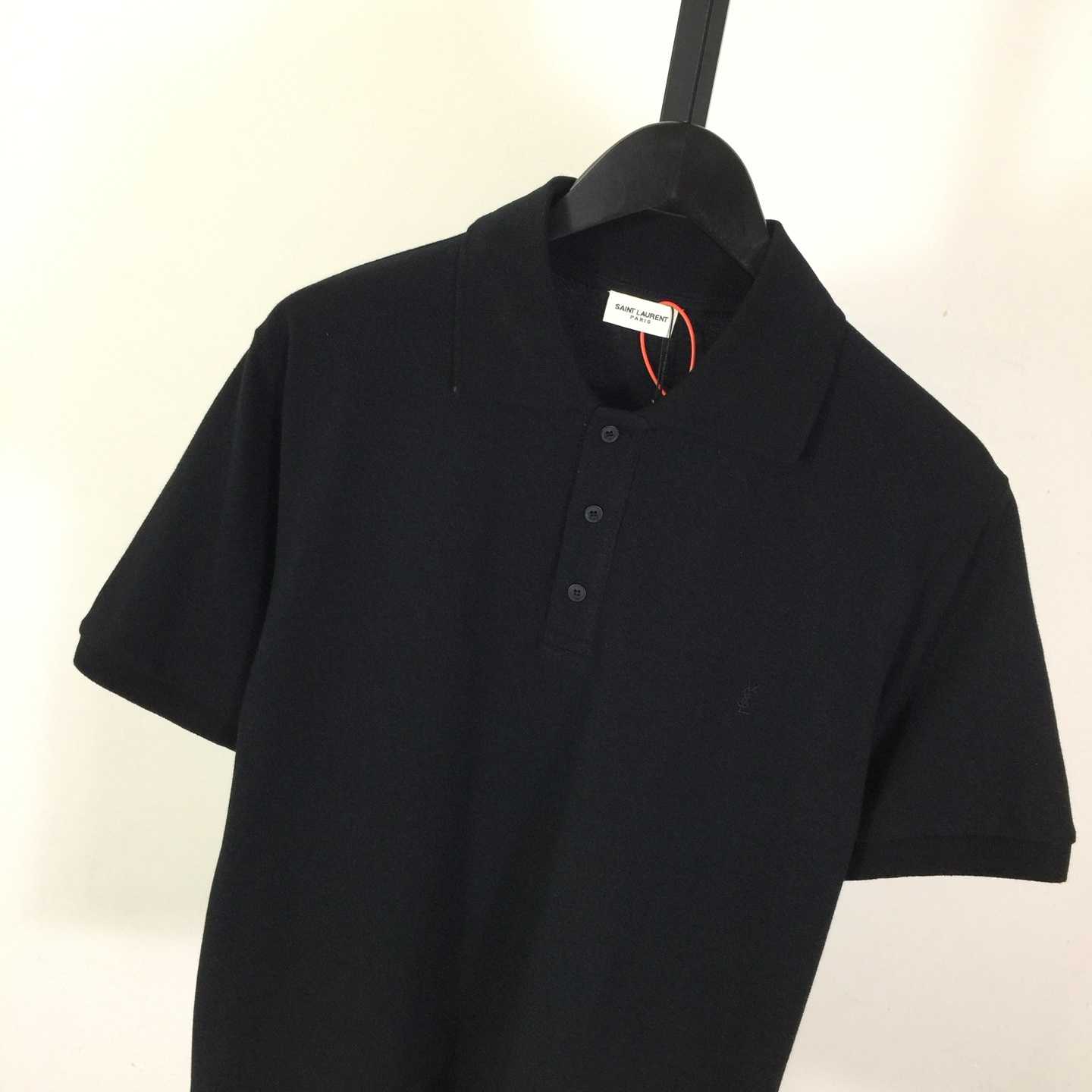 Saint Laurent Wool Knit Polo Top  - DopestKickz