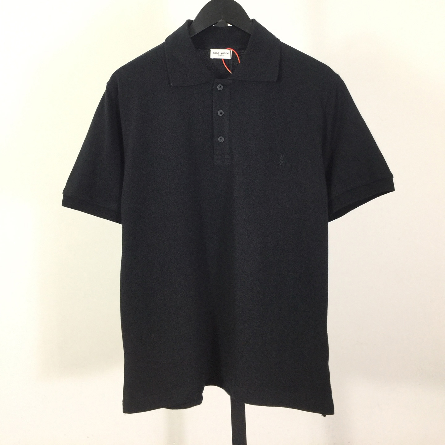 Saint Laurent Wool Knit Polo Top  - DopestKickz