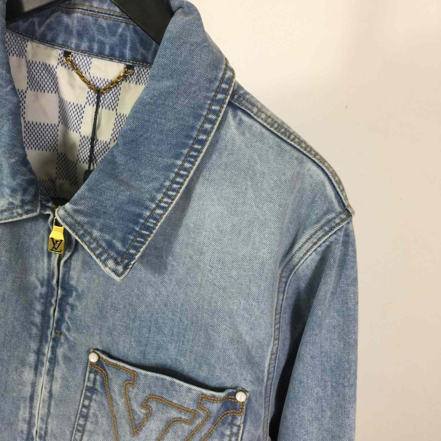 Louis Vuitton Workwear LV Denim Jacket 1AGTF7 - DopestKickz